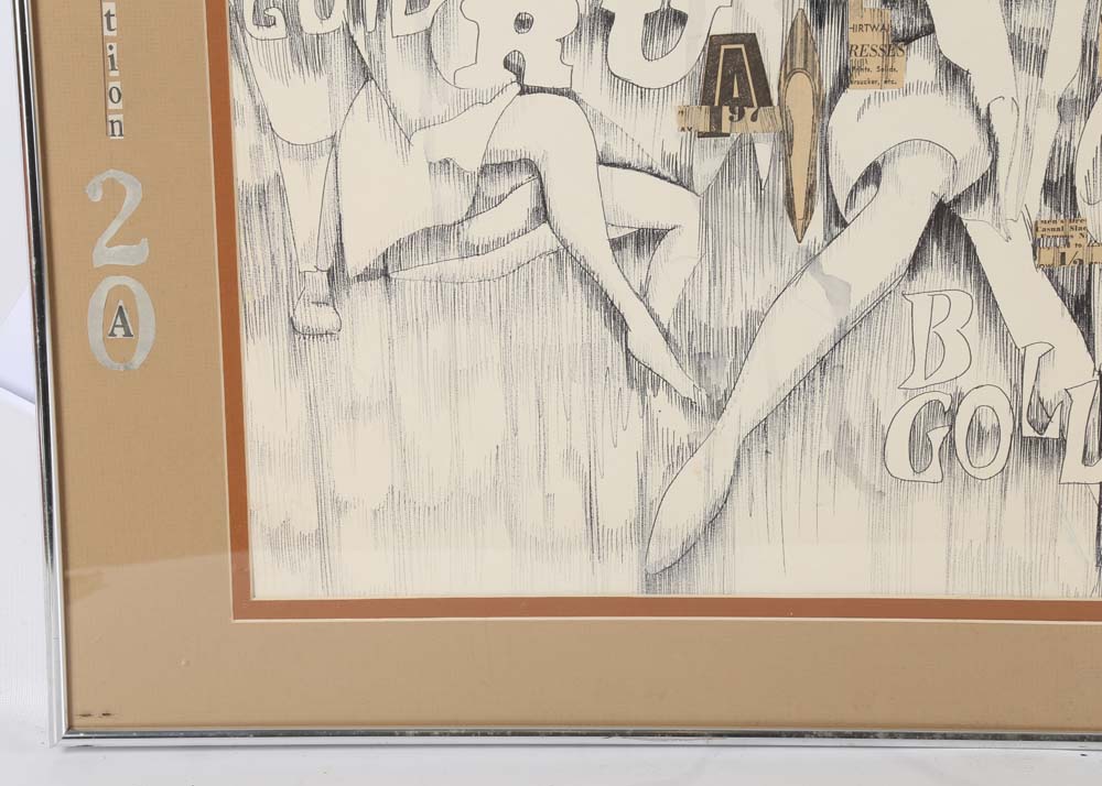 Anthony Cardoso Ink Drawing "Configuration"