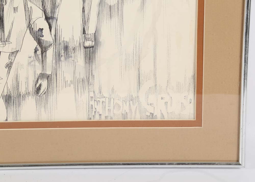 Anthony Cardoso Ink Drawing "Configuration"