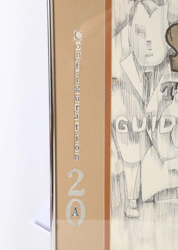 Anthony Cardoso Ink Drawing "Configuration"