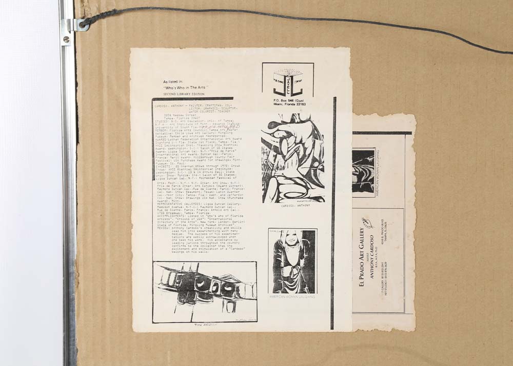 Anthony Cardoso Ink Drawing "Configuration"