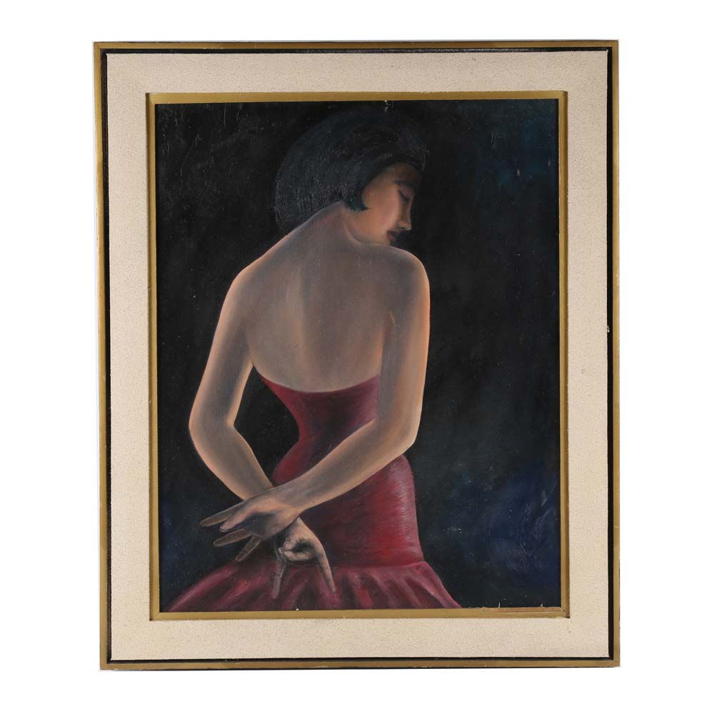 Anthony Cardoso Oil Painting "Spanish Dancer"