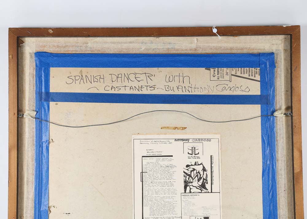 Anthony Cardoso Oil Painting "Spanish Dancer"