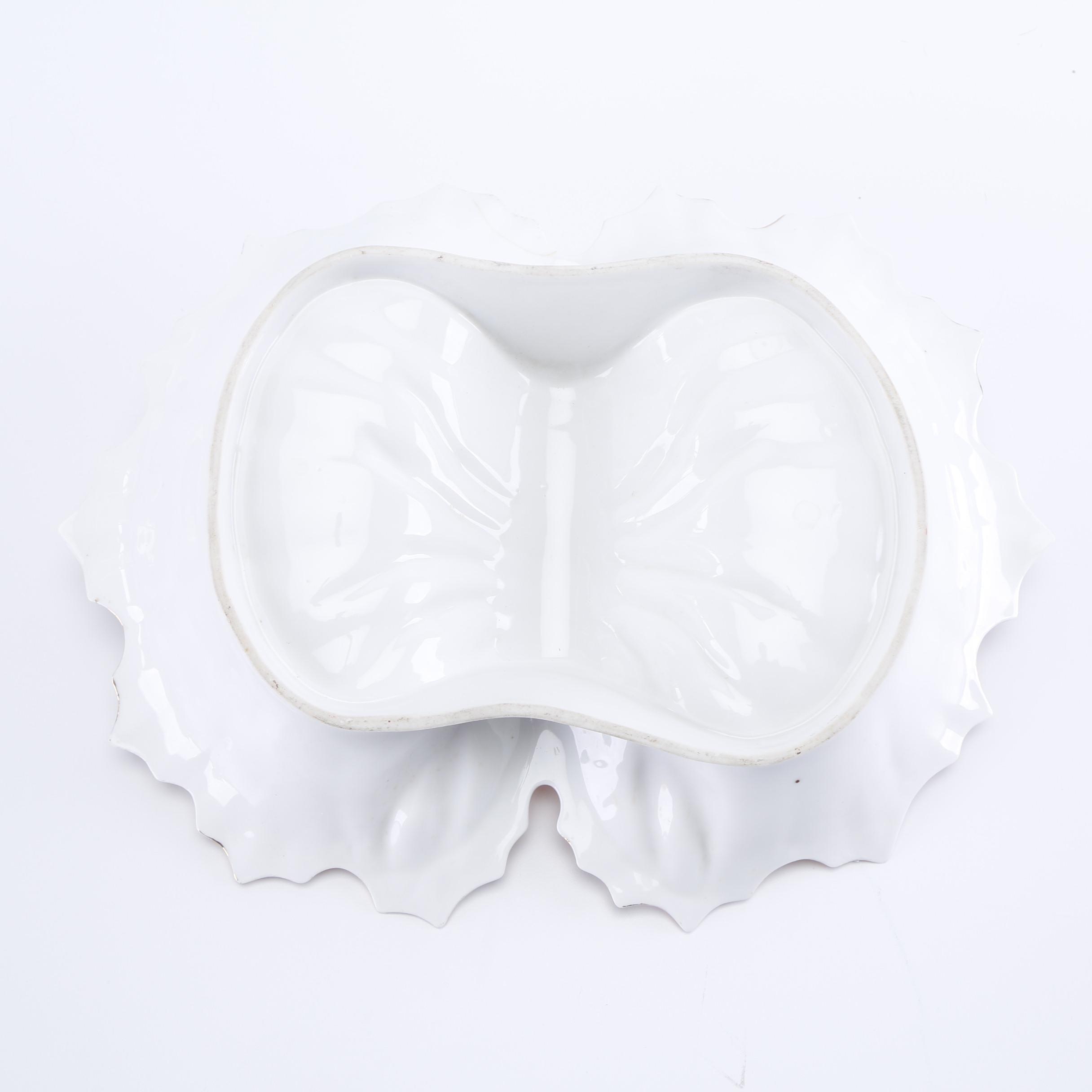 Vintage Lobster Porcelain Divided Serving Dishes featuring C.T. Altwasser