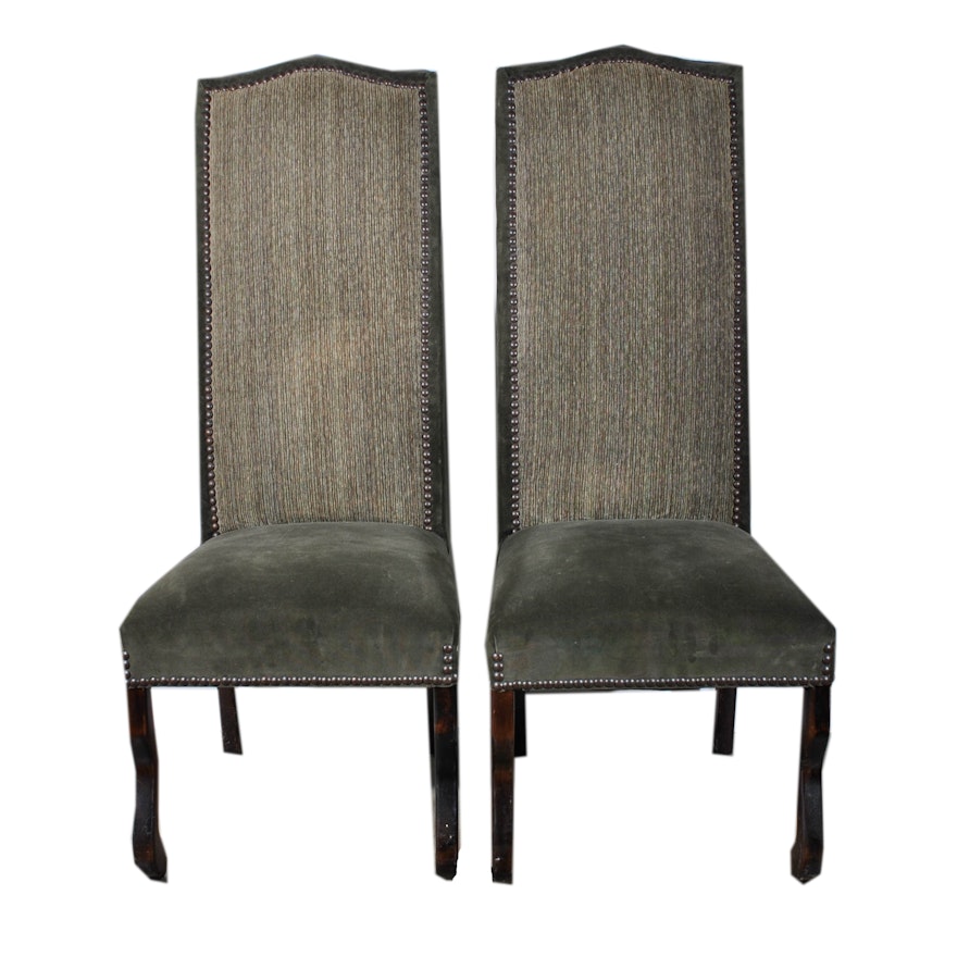 Vintage Upholstered Side Chairs