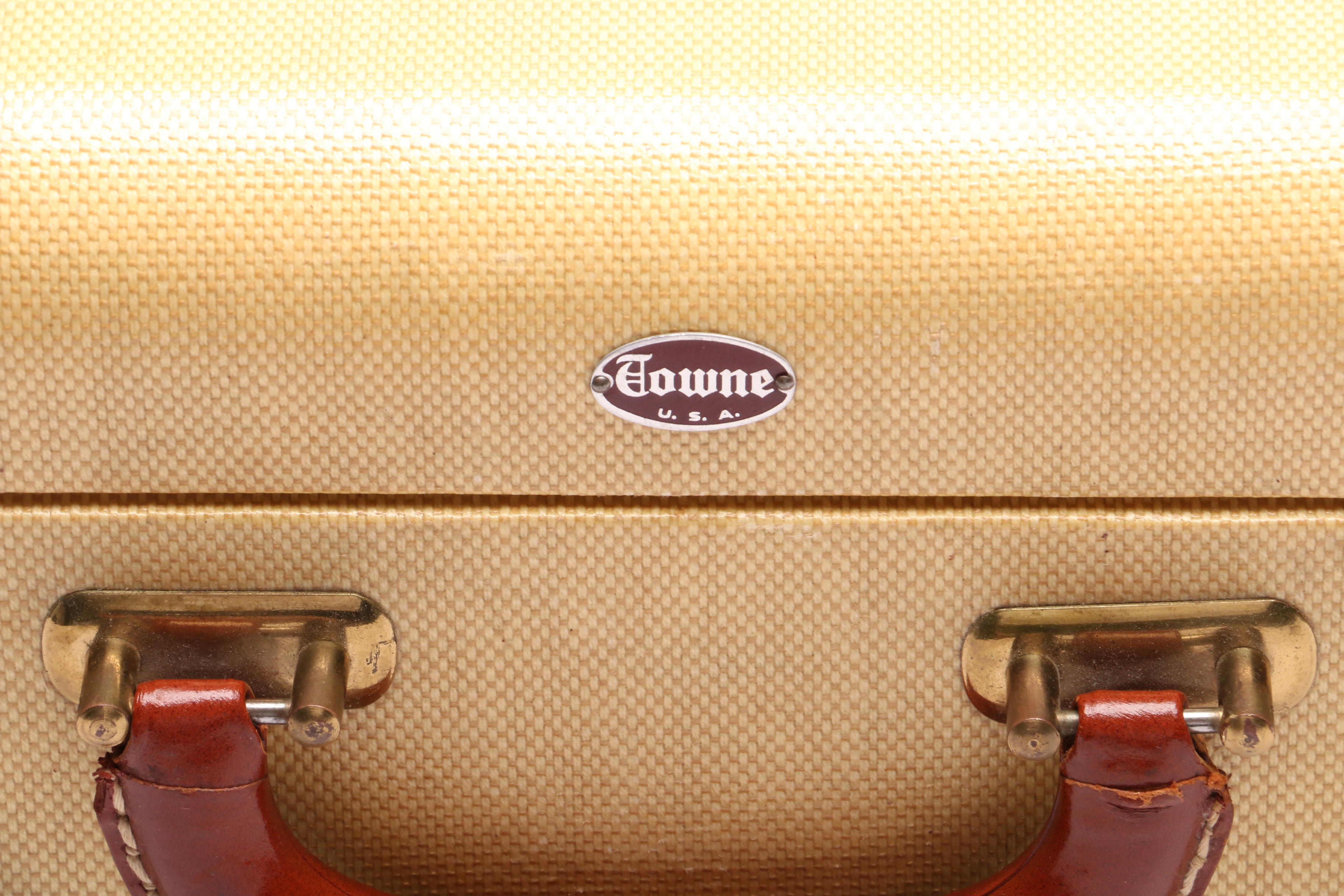 Vintage Luggage Featuring Worcester T&S