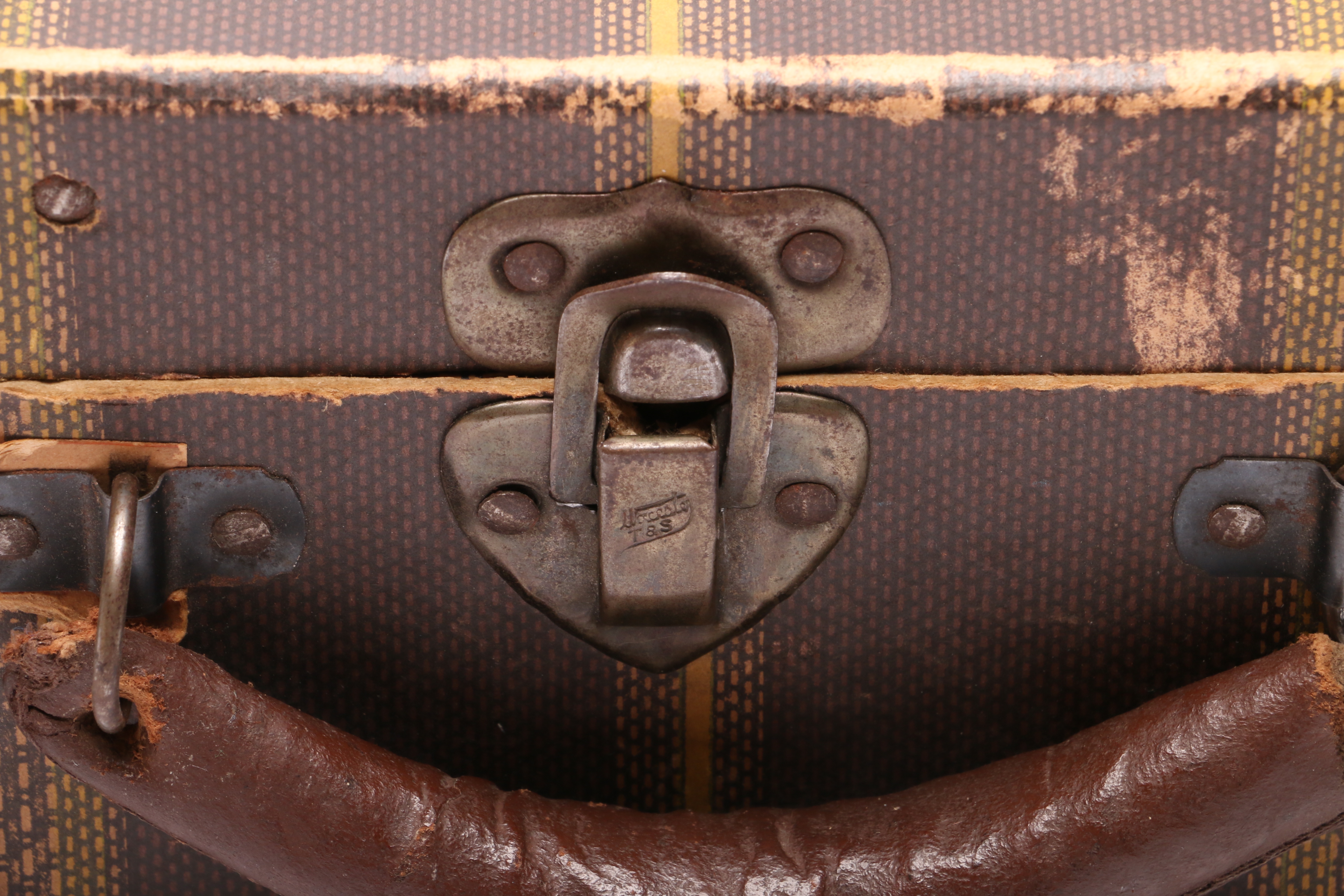 Vintage Luggage Featuring Worcester T&S