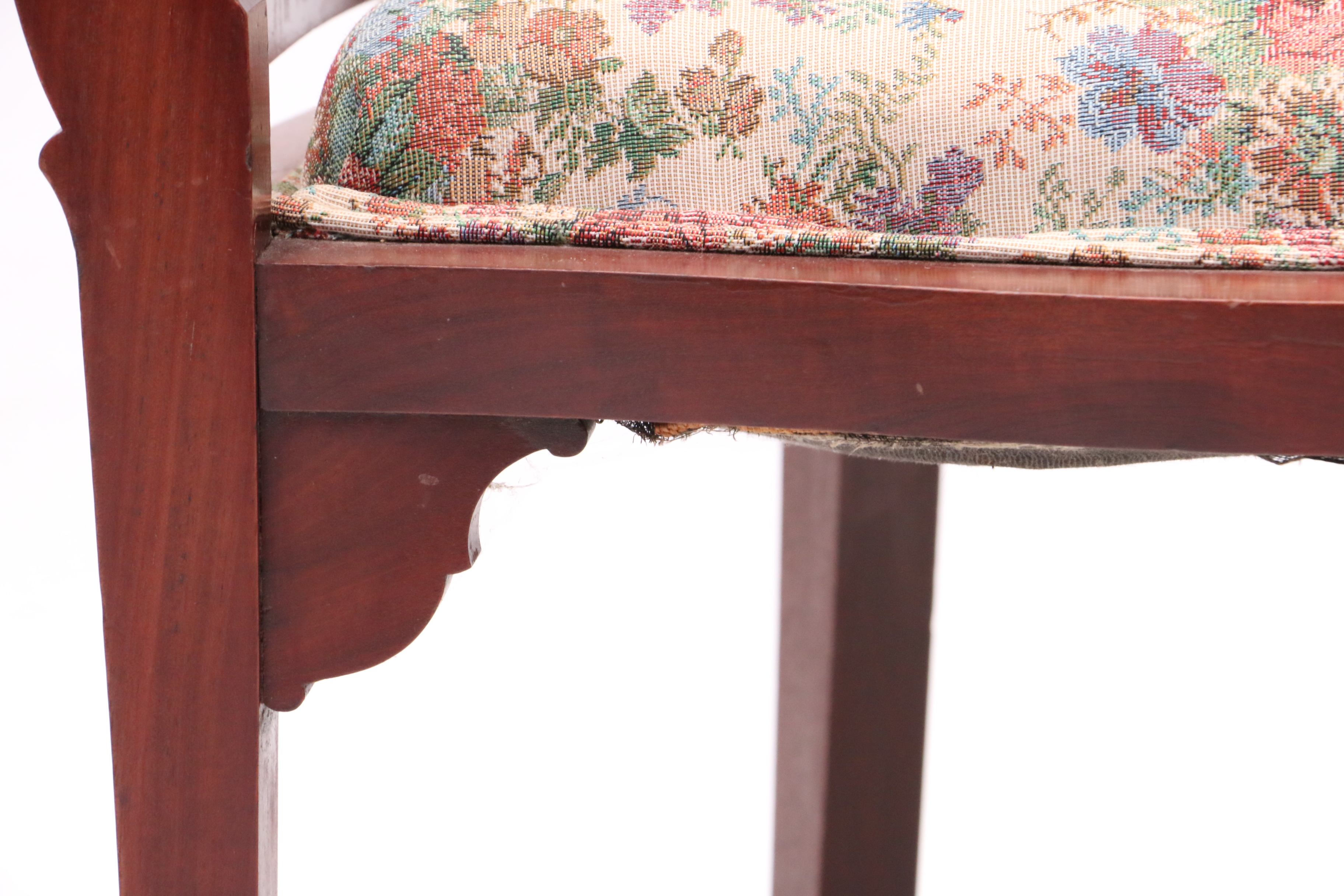 Vintage Barrel Back Chair