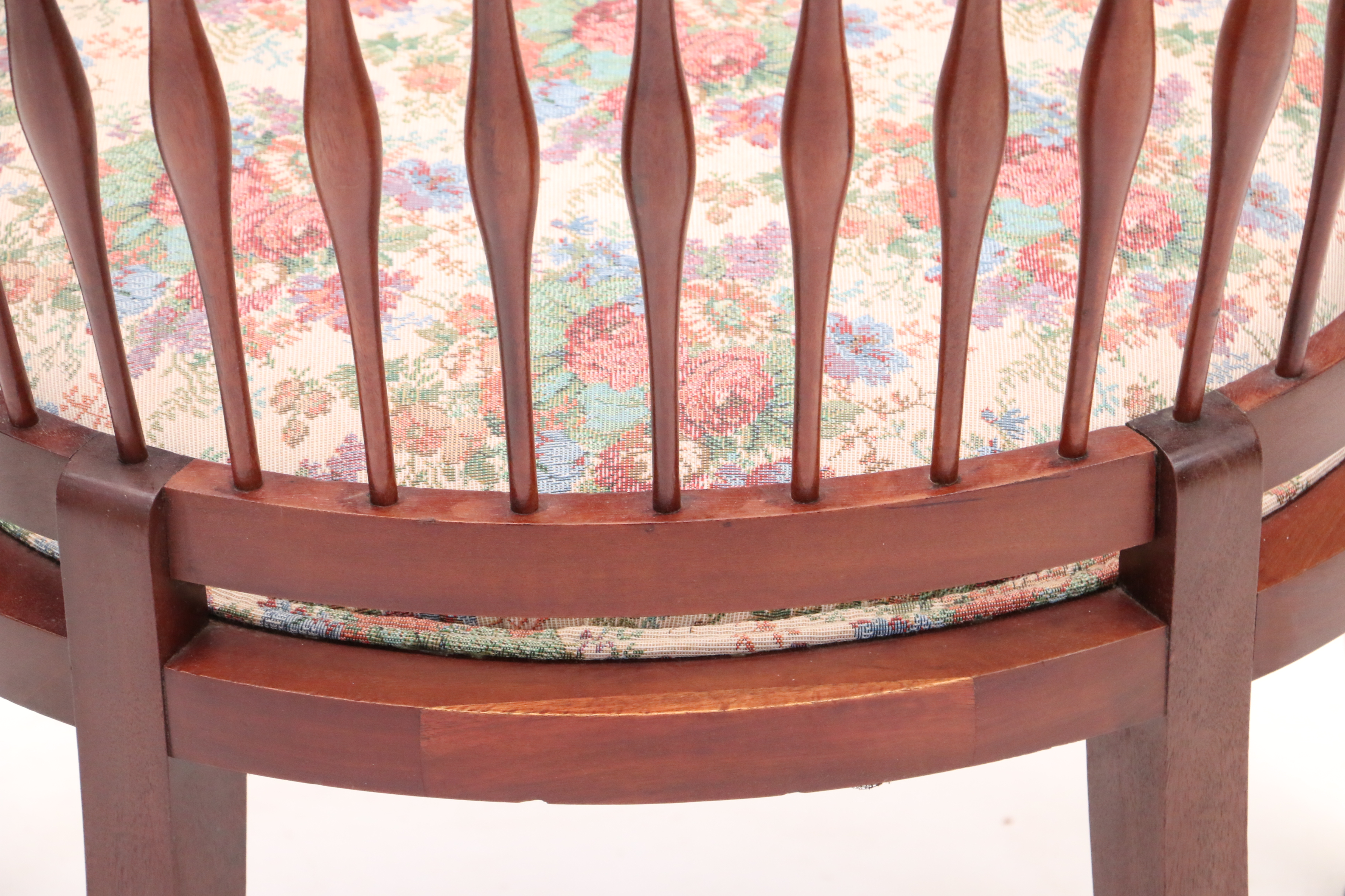 Vintage Barrel Back Chair