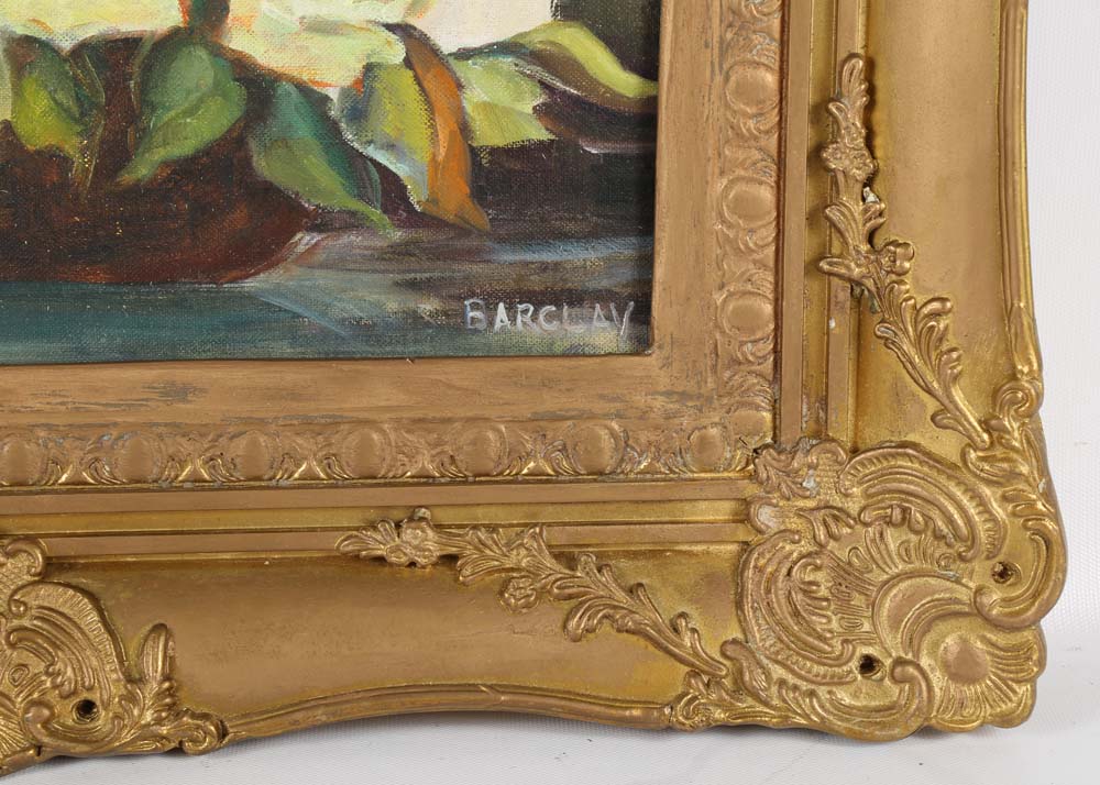 Sally Barclay Oil Painting on Board