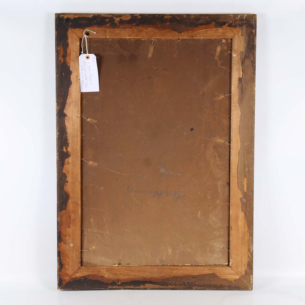 A. Grafini Hogan Landscape Oil Painting on Board