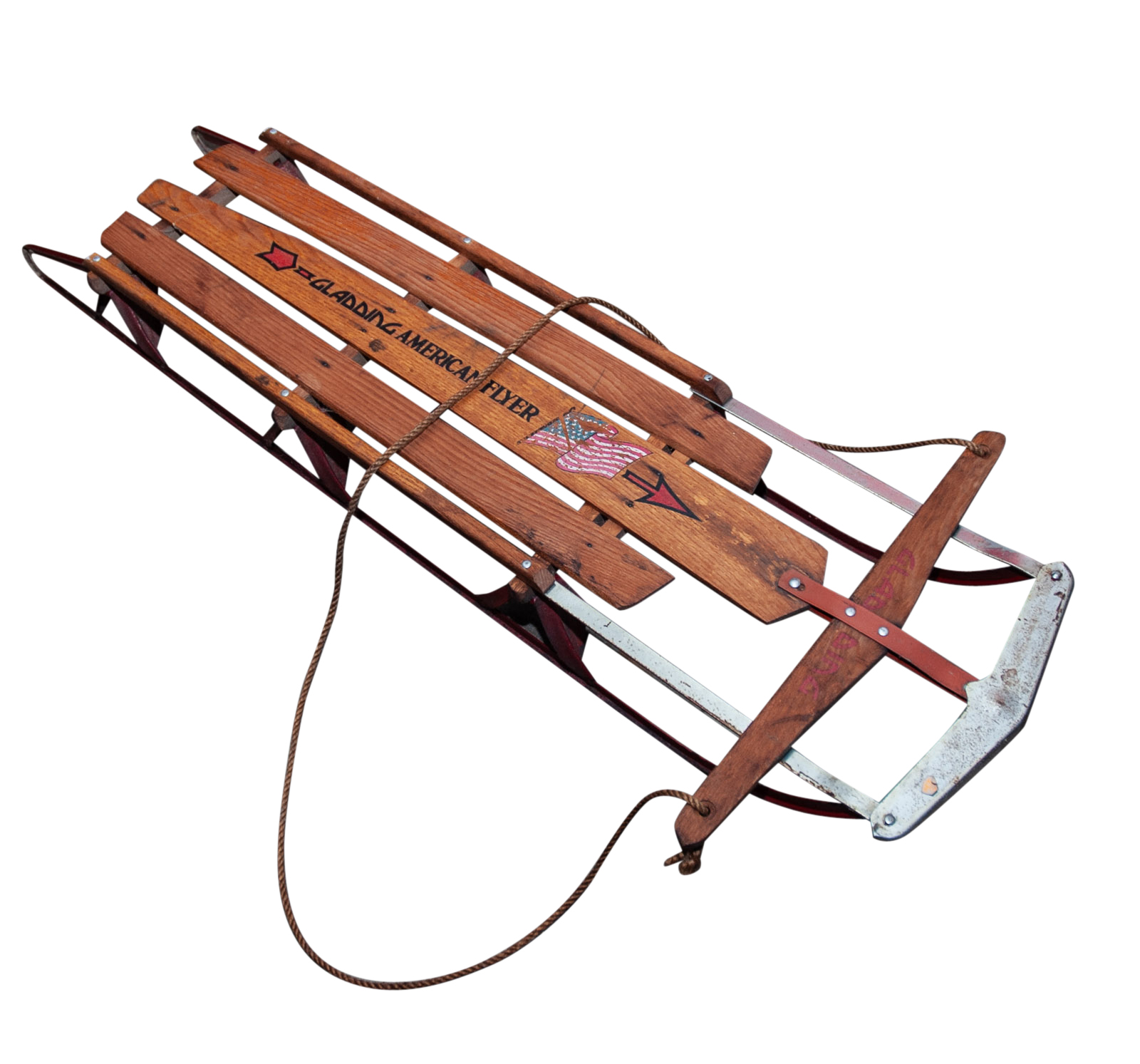 Vintage Gladding "American Flyer" Sled