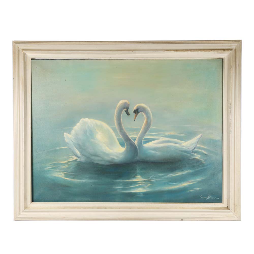 Mary Rhoades Oil Painting on Canvas