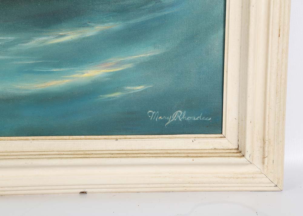 Mary Rhoades Oil Painting on Canvas