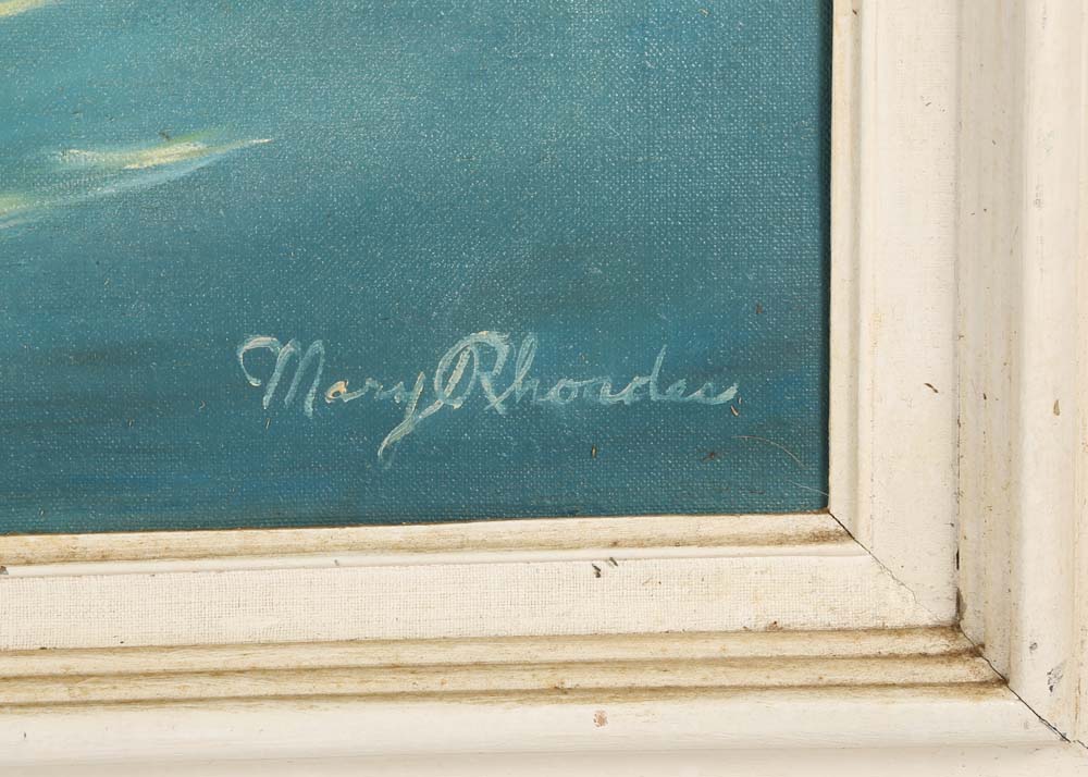 Mary Rhoades Oil Painting on Canvas