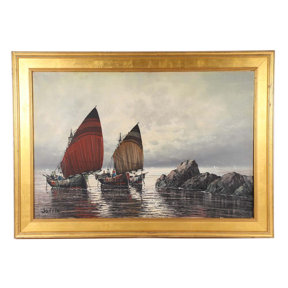 Pio Solero Oil Painting on Canvas