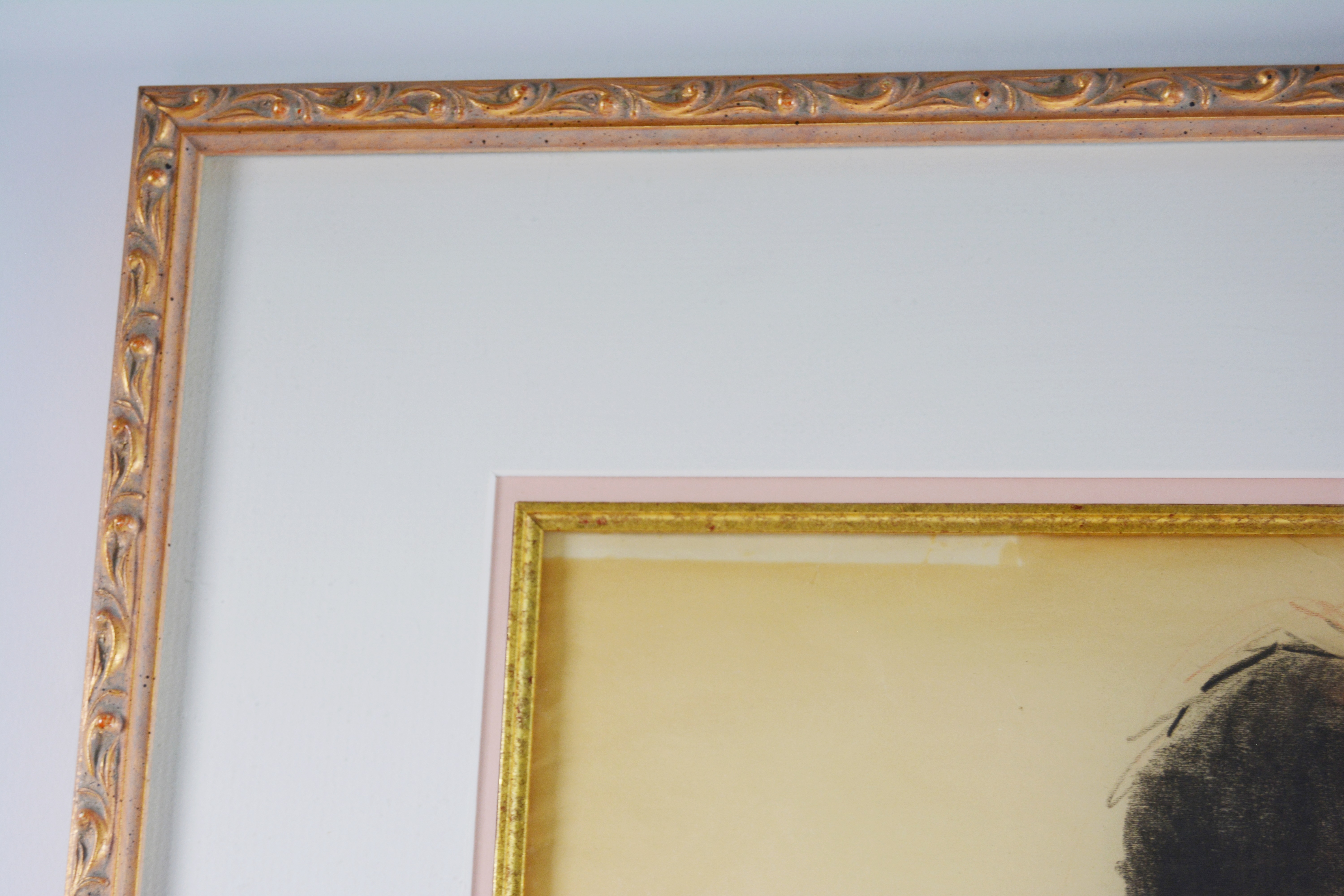 Edmond J. Fitzgerald Original Pencil Drawing of Nude