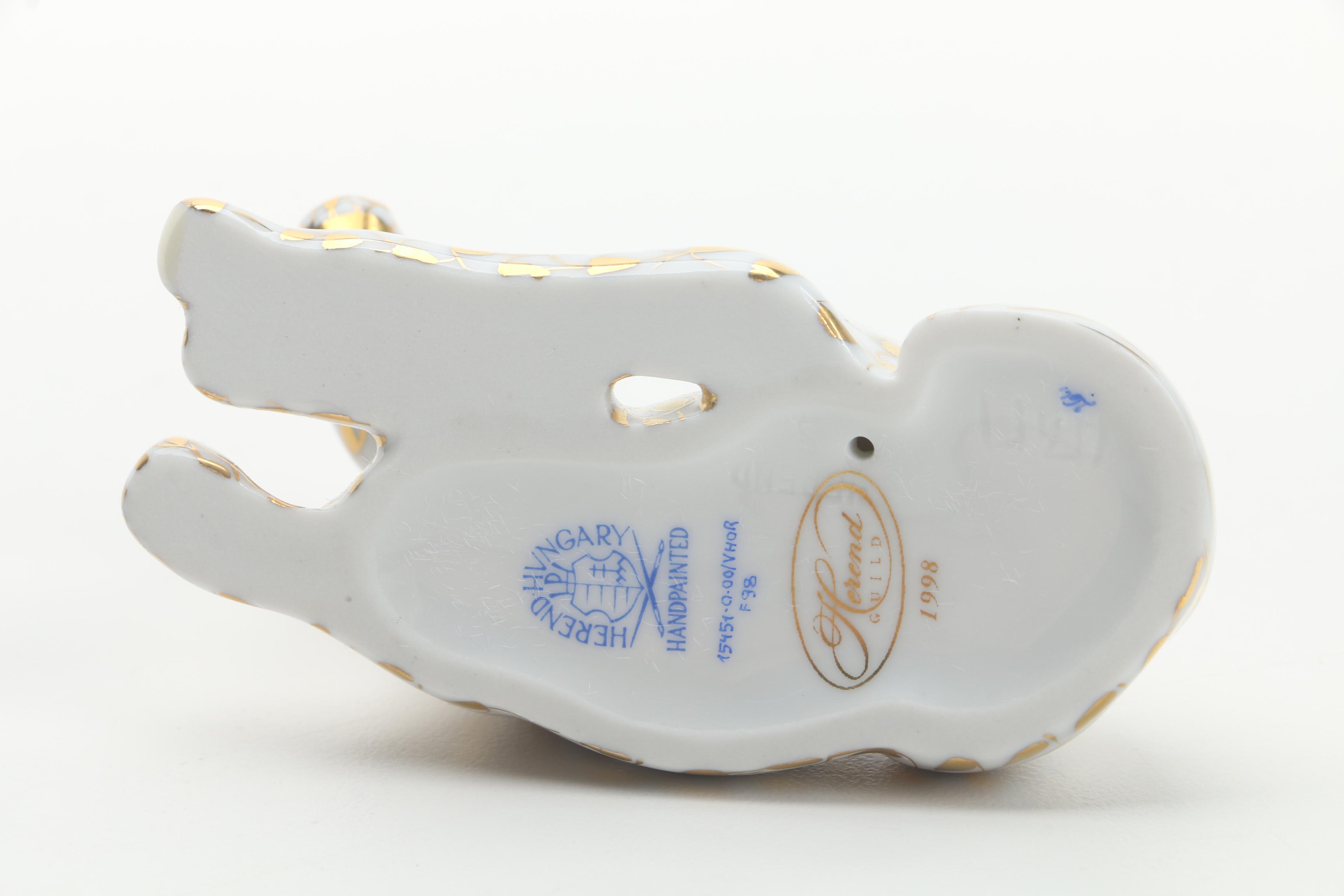 1998 Herend Guild "Foal" Porcelain Figurine