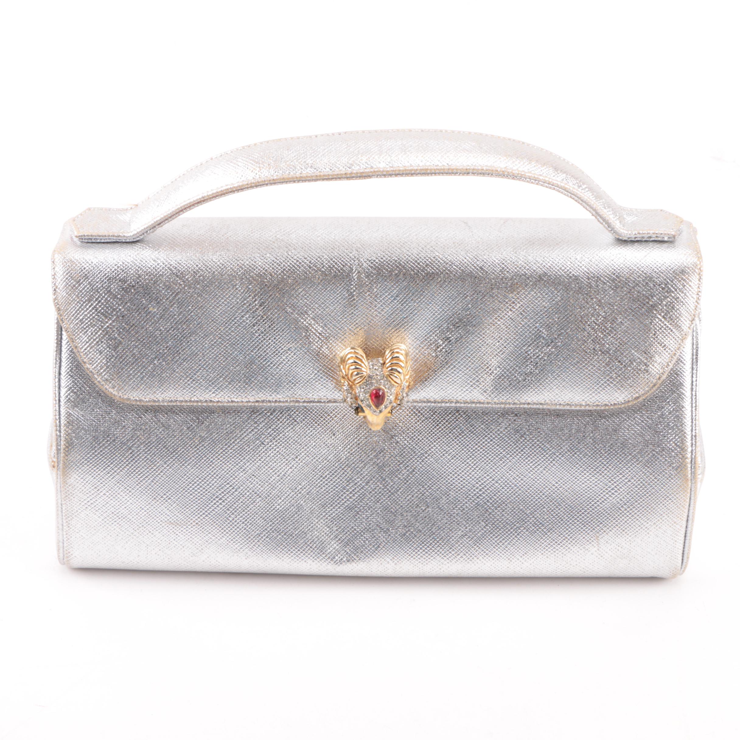 Vintage Evening Bags Including Evans, Gold, Silver, Rhinestones