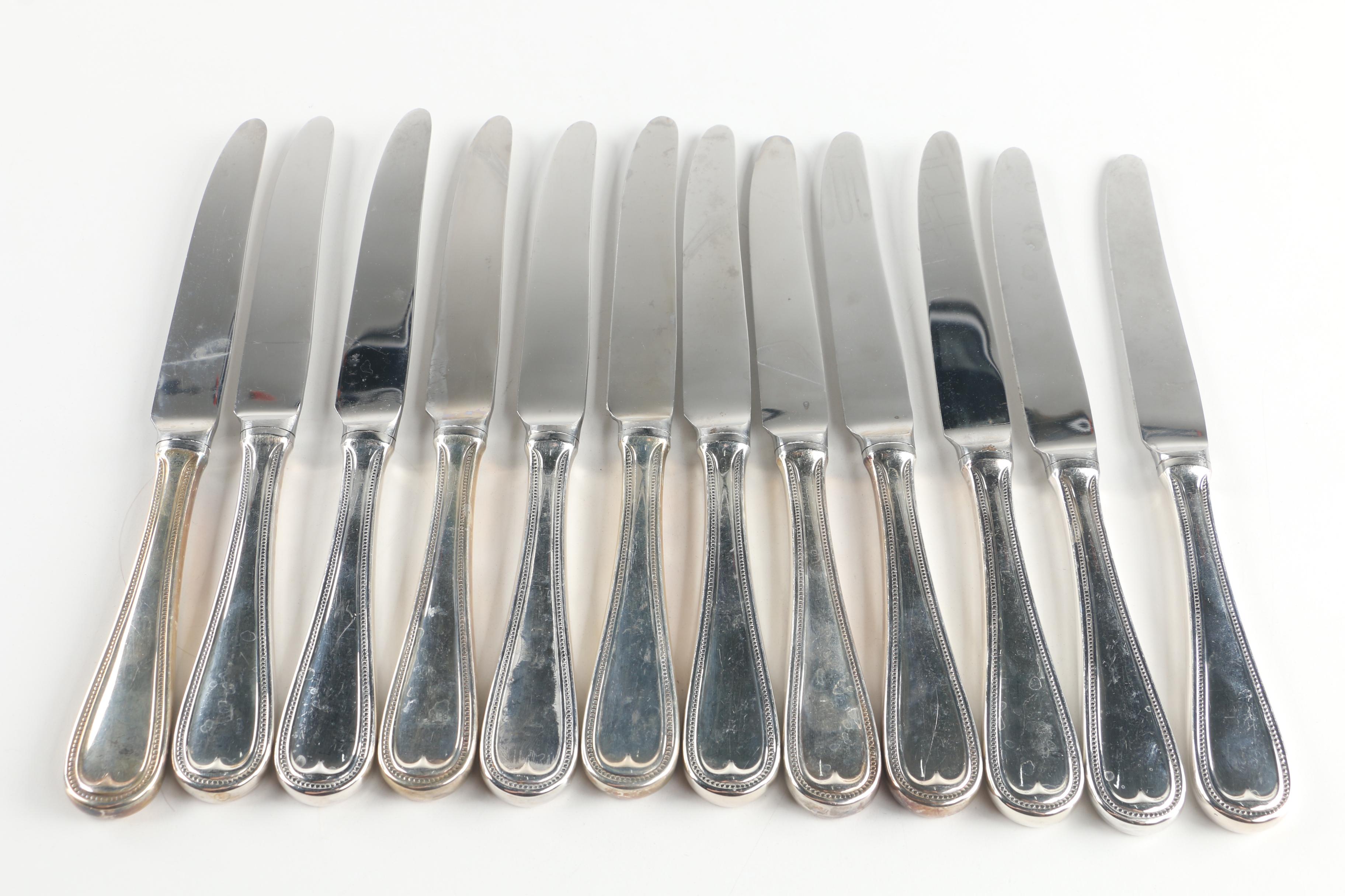 Reed & Barton "English Gentry" Silver Plate Flatware Set