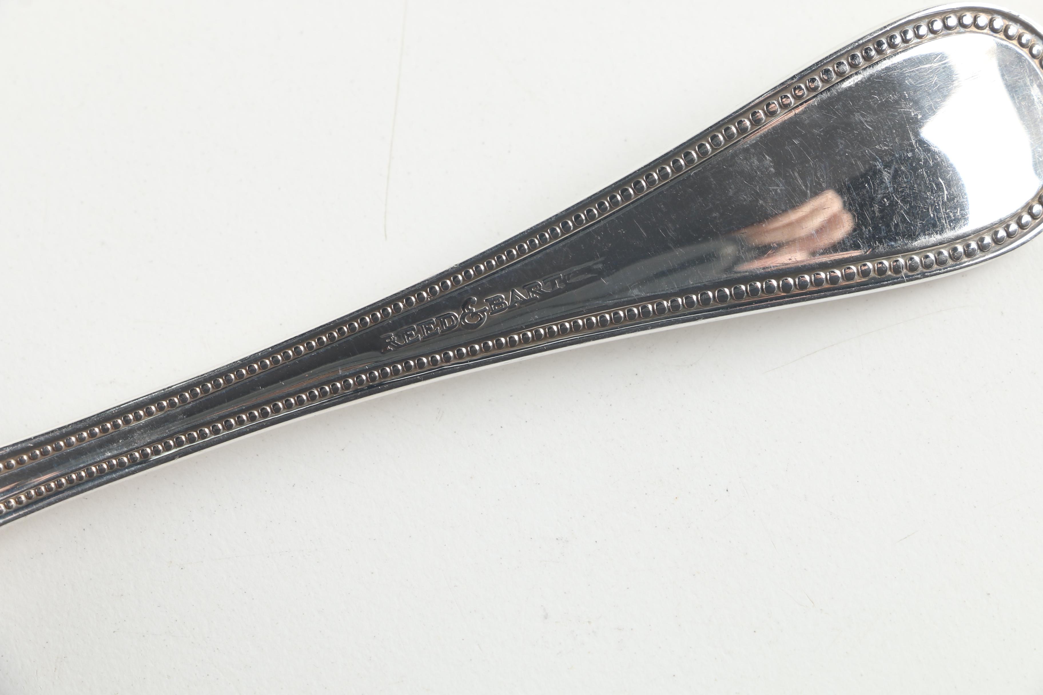 Reed & Barton "English Gentry" Silver Plate Flatware Set