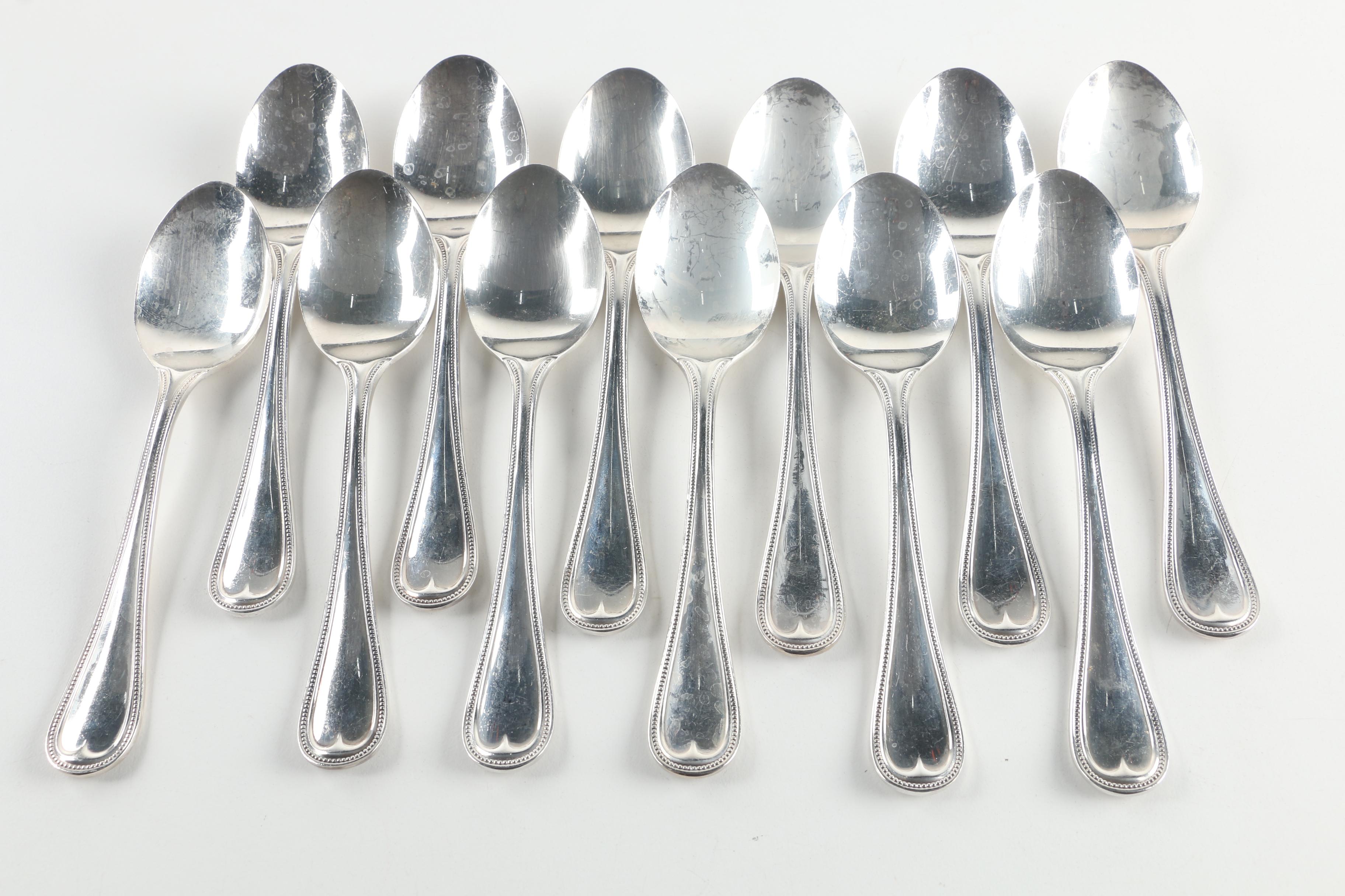 Reed & Barton "English Gentry" Silver Plate Flatware Set