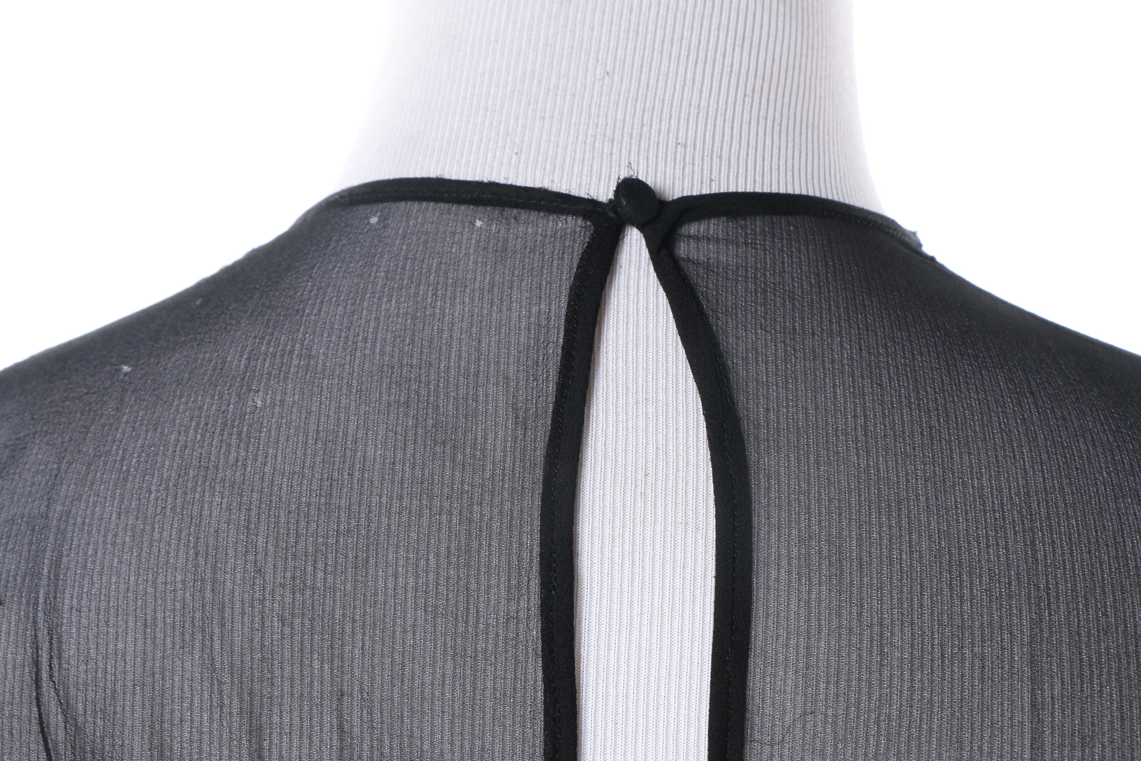 Women's 1950s Vintage A Highlight Fashion Black Dupioni Silk Cocktail Dress