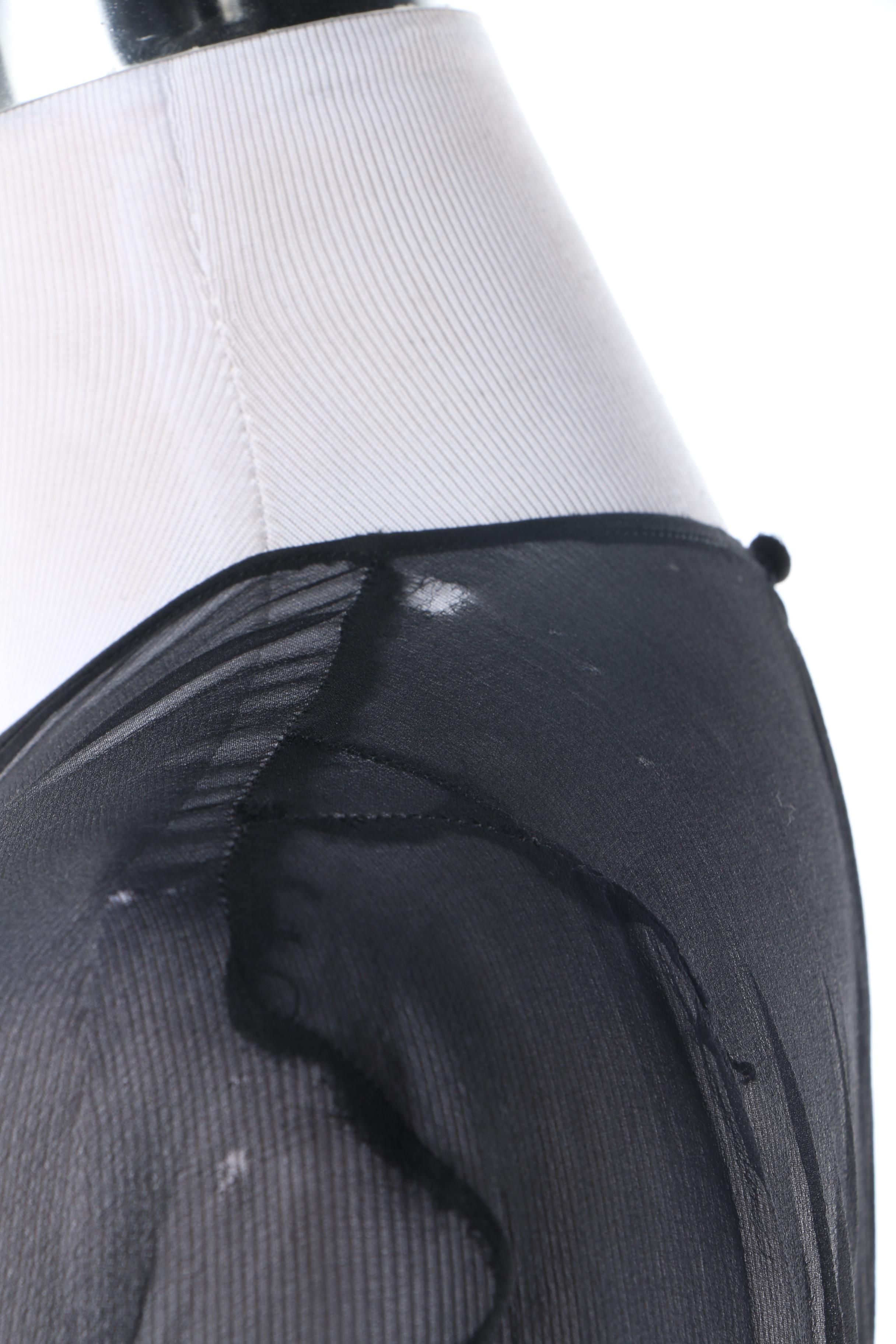 Women's 1950s Vintage A Highlight Fashion Black Dupioni Silk Cocktail Dress