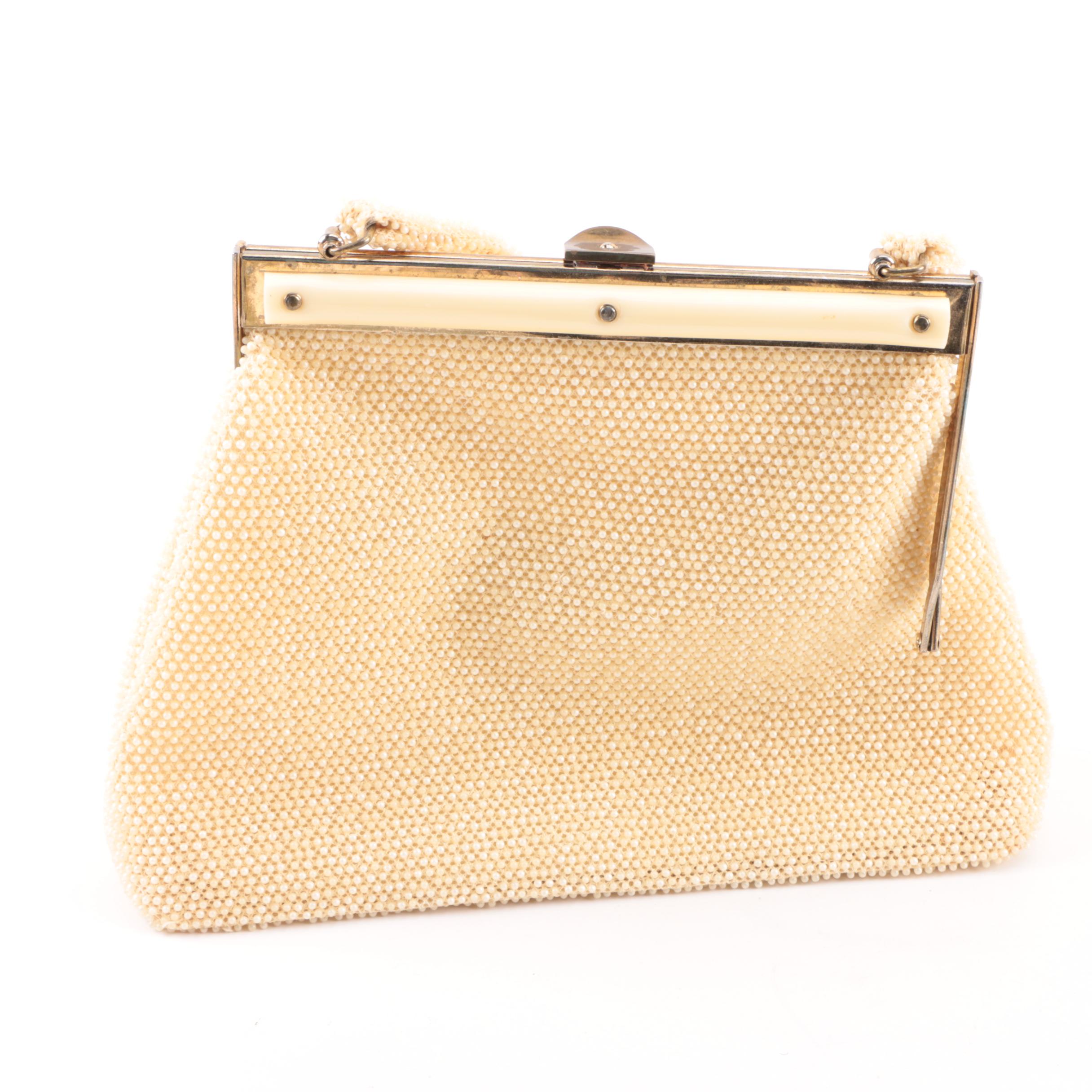 Collection of 1960s Cordé Beaded Lumured and Other Handbags Including Floral