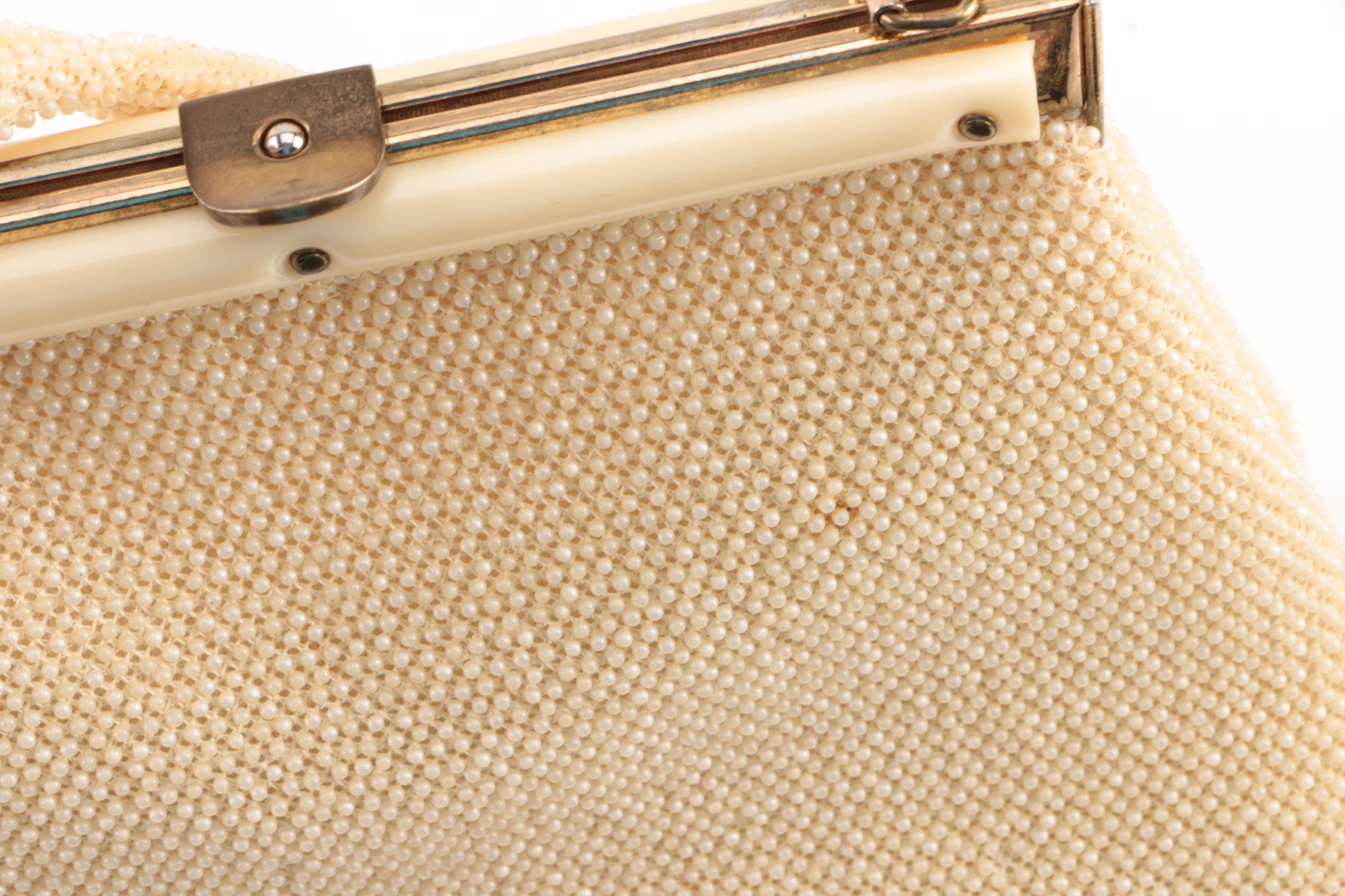 Collection of 1960s Cordé Beaded Lumured and Other Handbags Including Floral