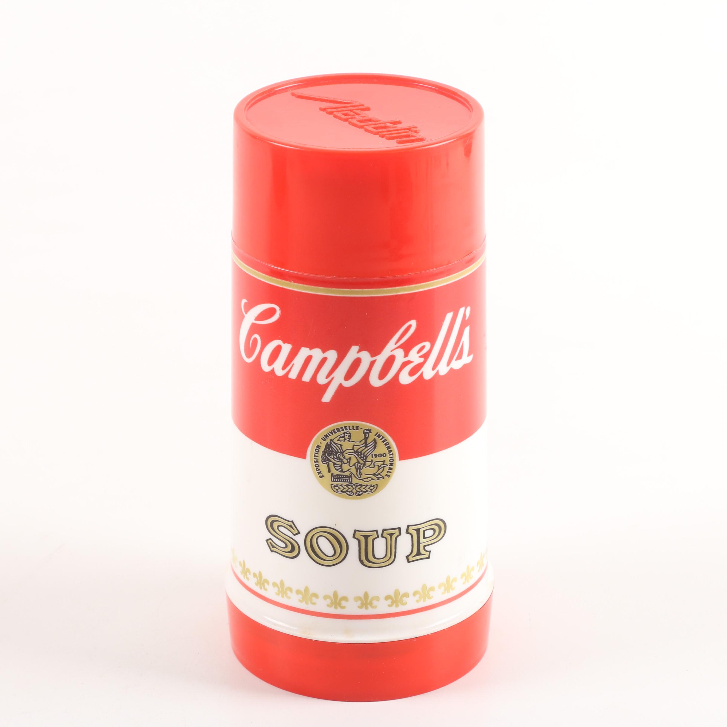 Vintage Aladdin Campbell's Thermos and other Food Storage