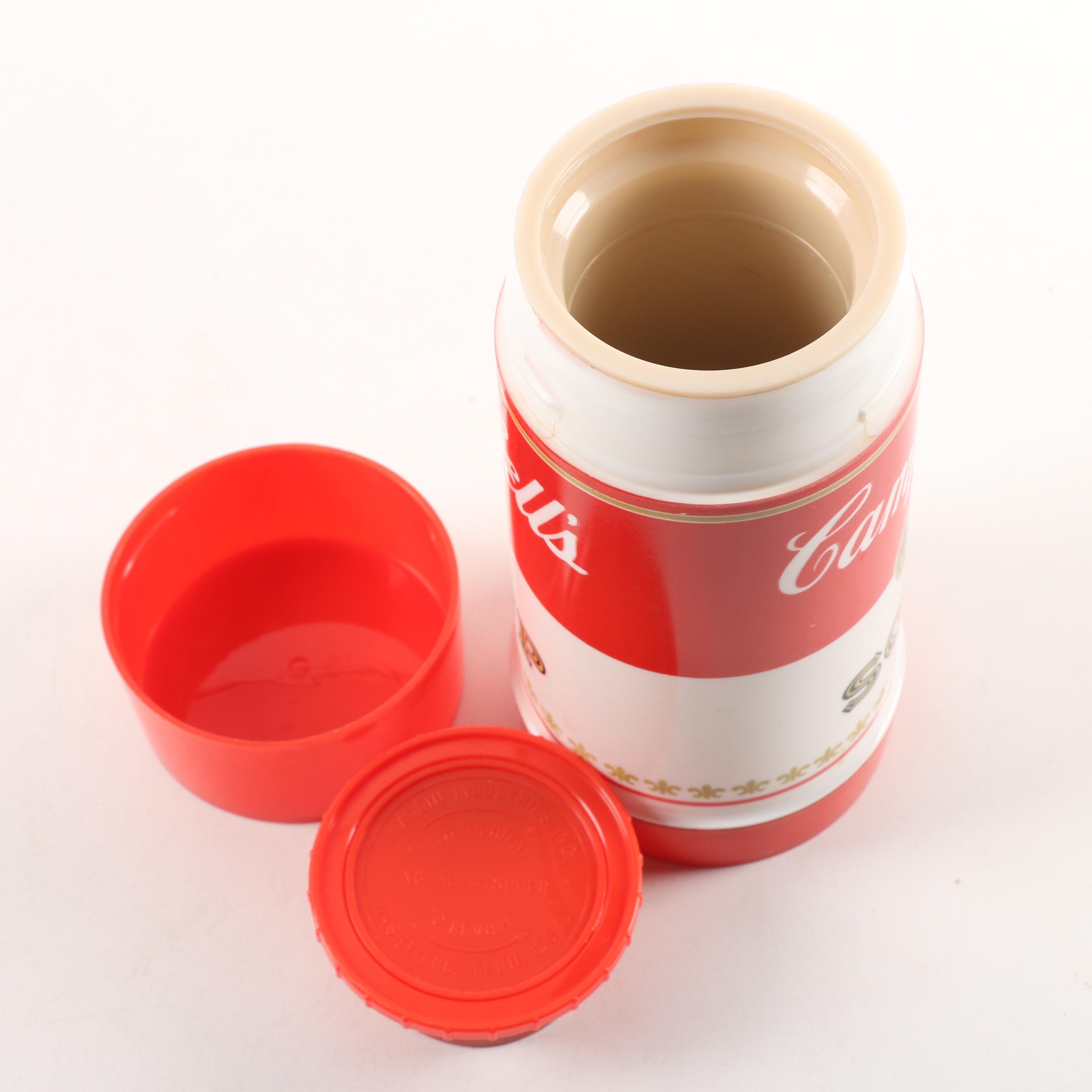 Vintage Aladdin Campbell's Thermos and other Food Storage