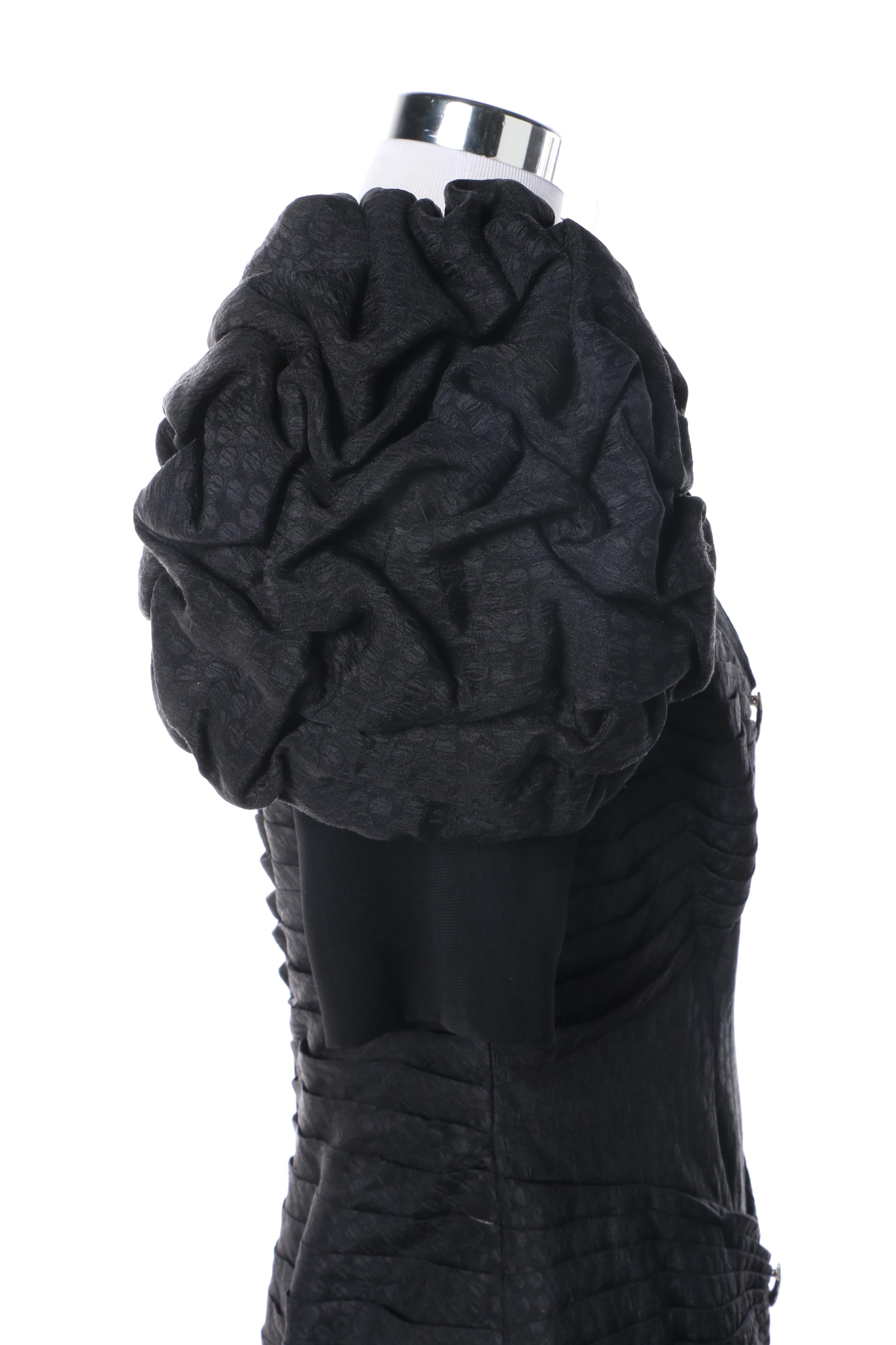 1980s Black Cocktail Dresses Including Saks Fifth Avenue