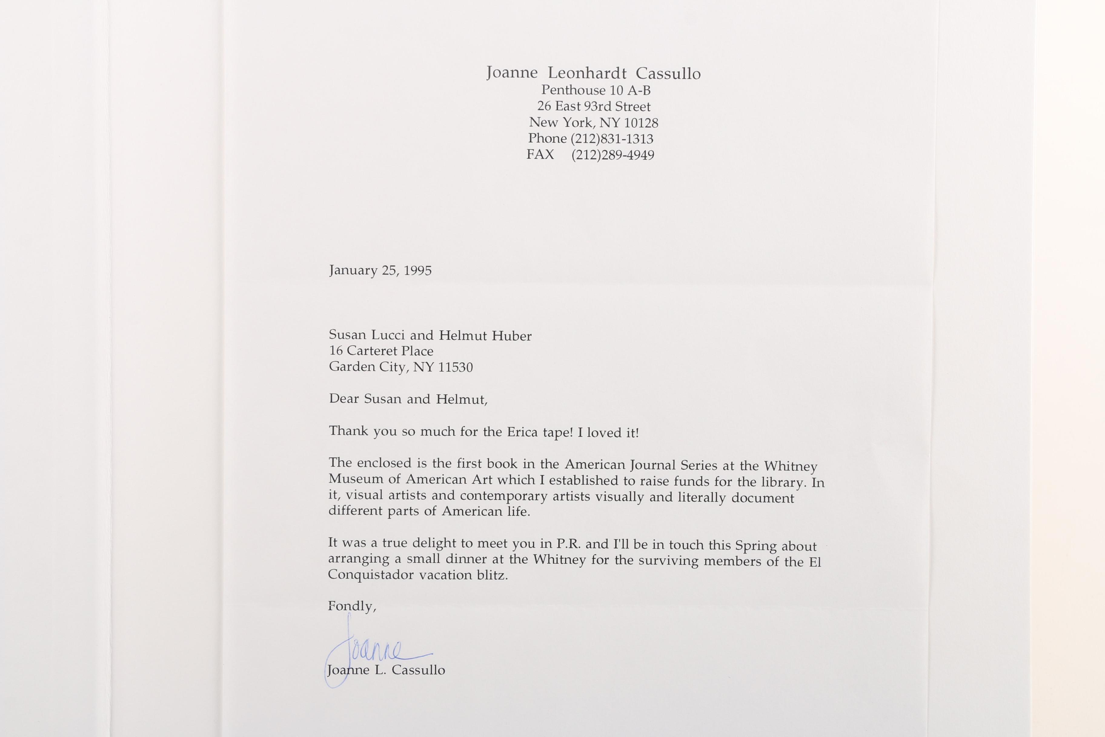 1990 Signed "Canal Street" Art Book by Ian Frazier and Saul Steinberg