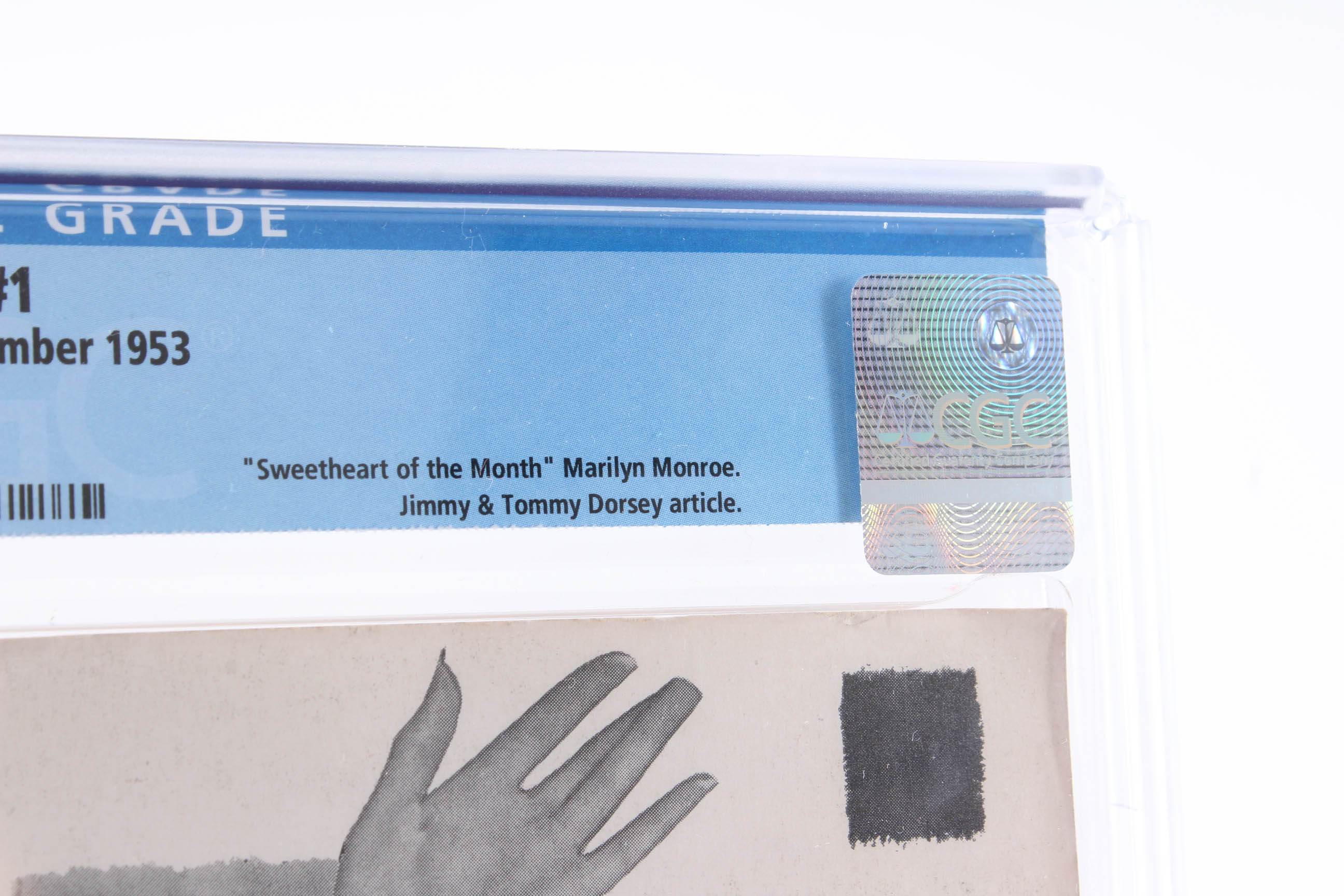 Rare 1953 Red Star "Playboy" V1 #1 CGC 5.5 Graded Magazine