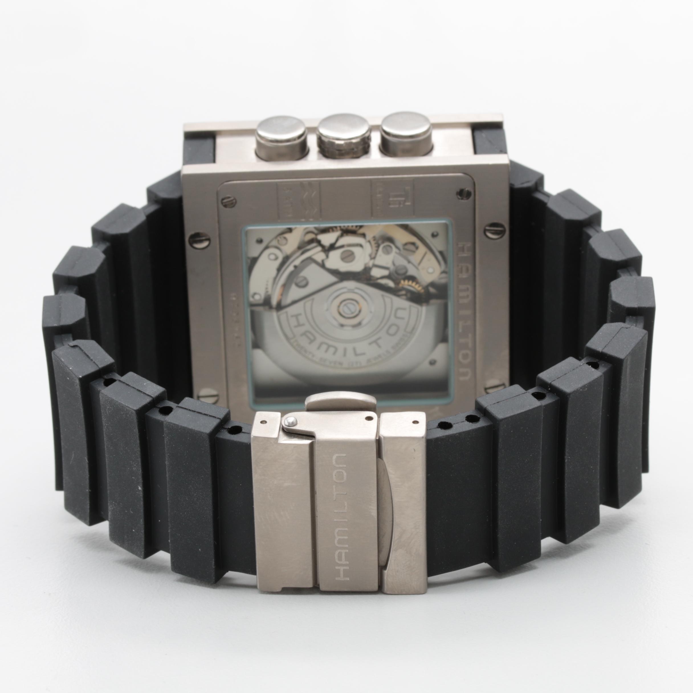 Hamilton "Code Breaker" Chronograph Titanium Watch