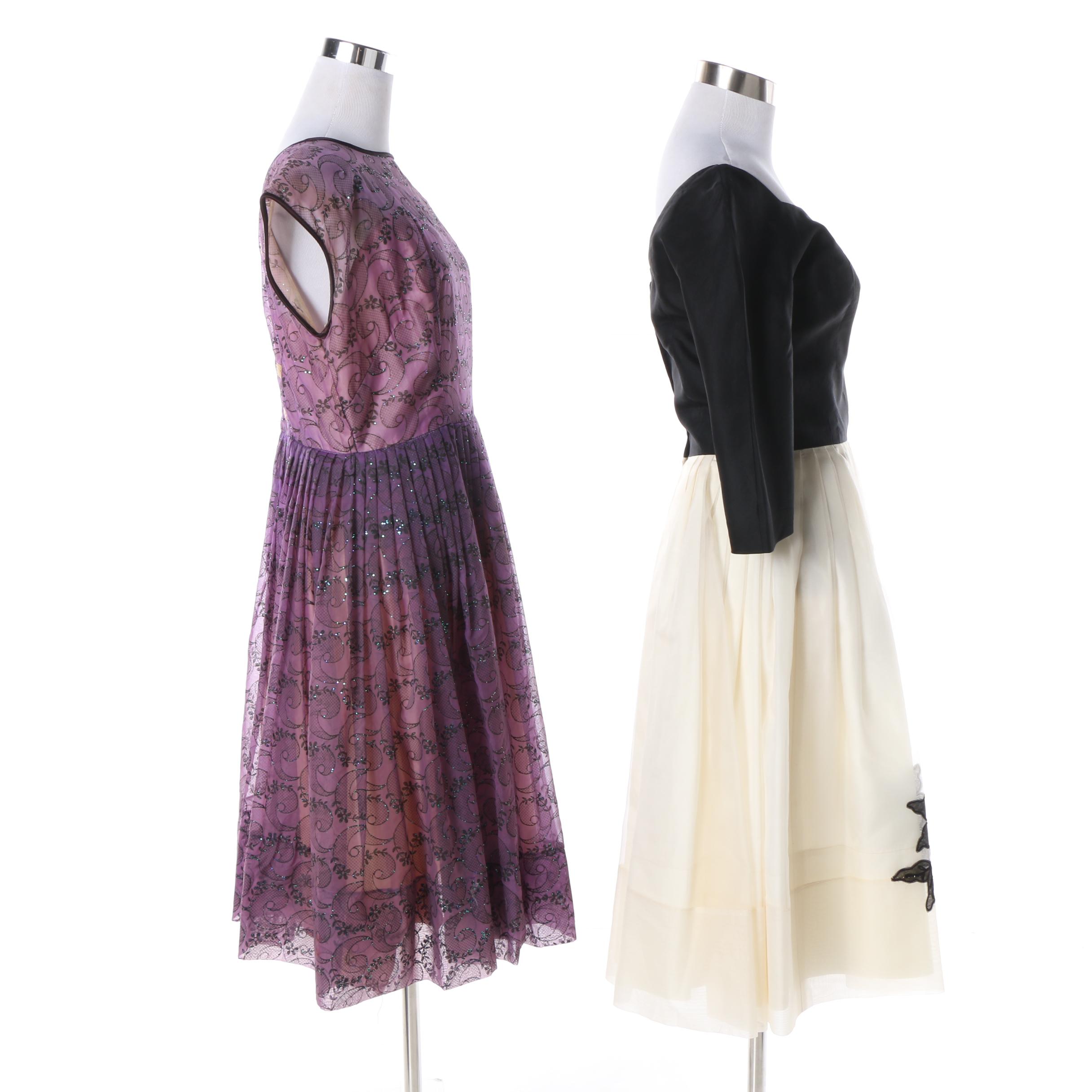 Women's 1950s Vintage Cocktail Dresses Including Suzy Perette