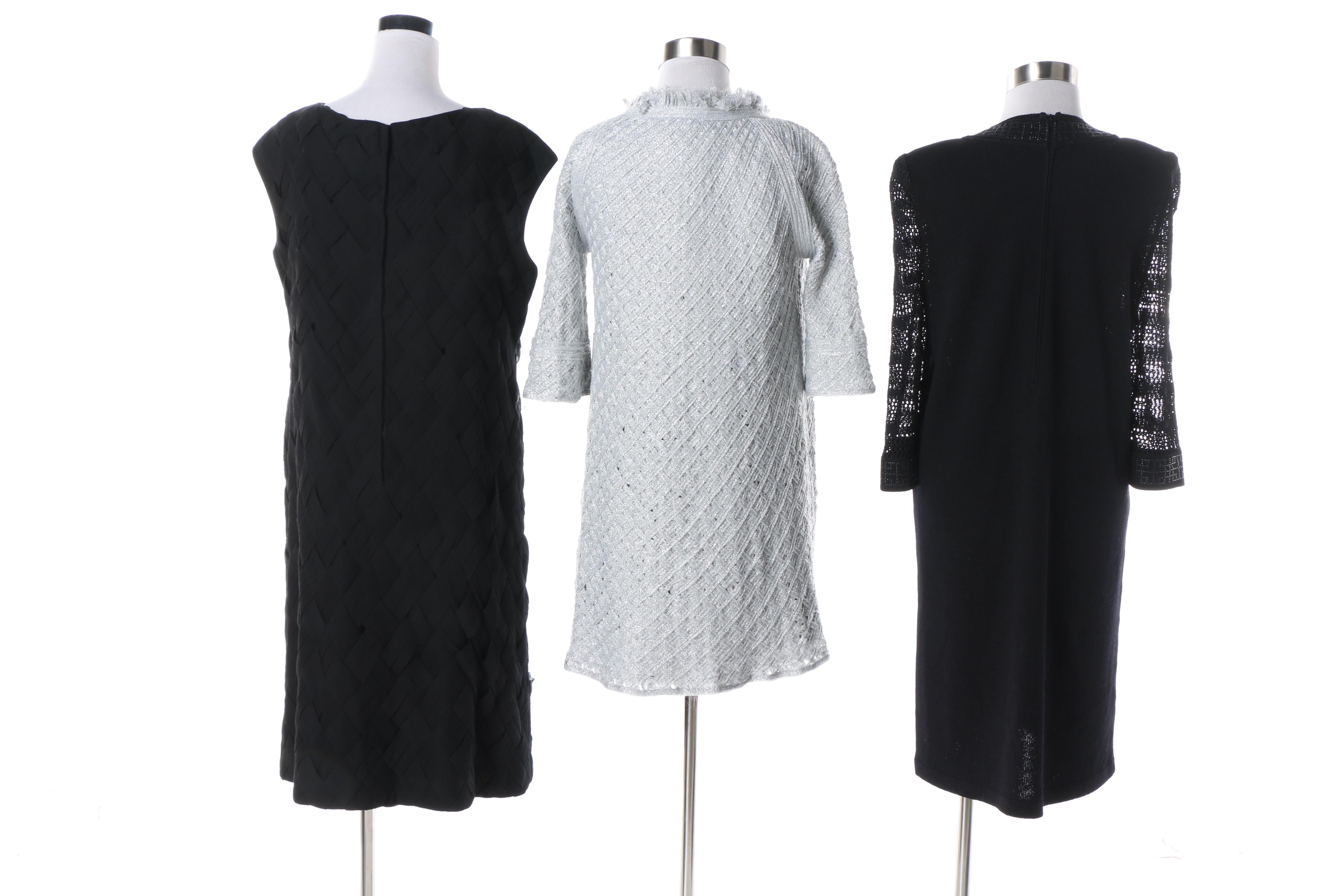 Vintage and Contemporary Knit and Woven Shift Dresses Including Pe De Chumbo