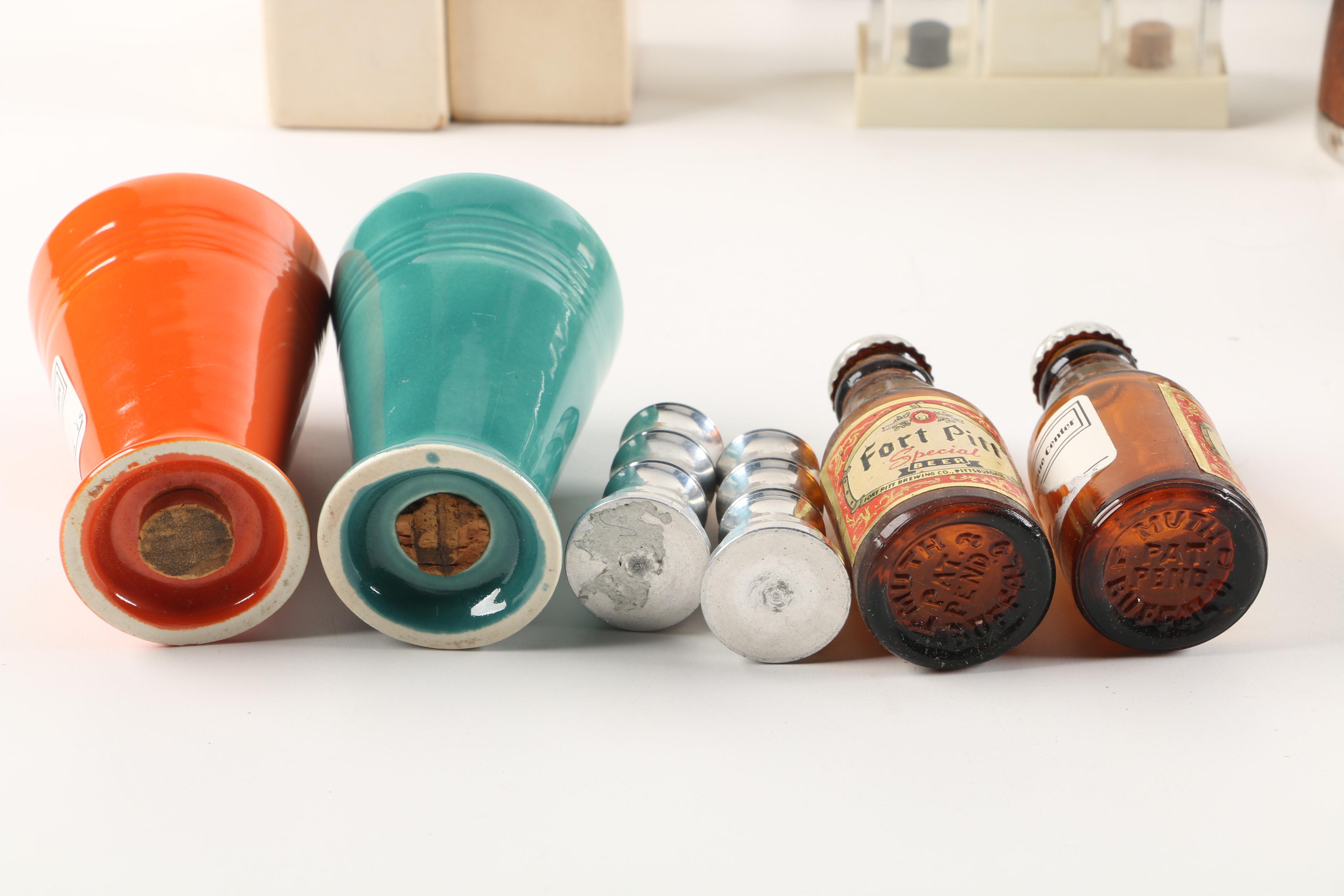 Mid Century Salt & Pepper Shakers including Danish Modern and Figurative