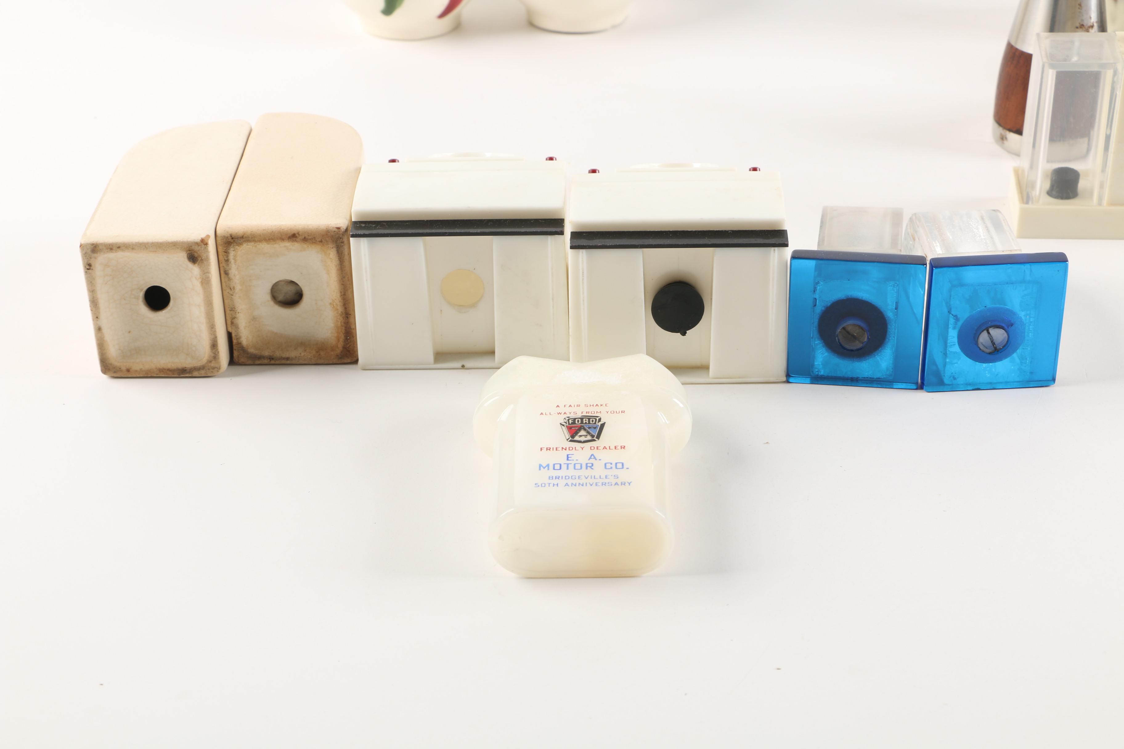 Mid Century Salt & Pepper Shakers including Danish Modern and Figurative