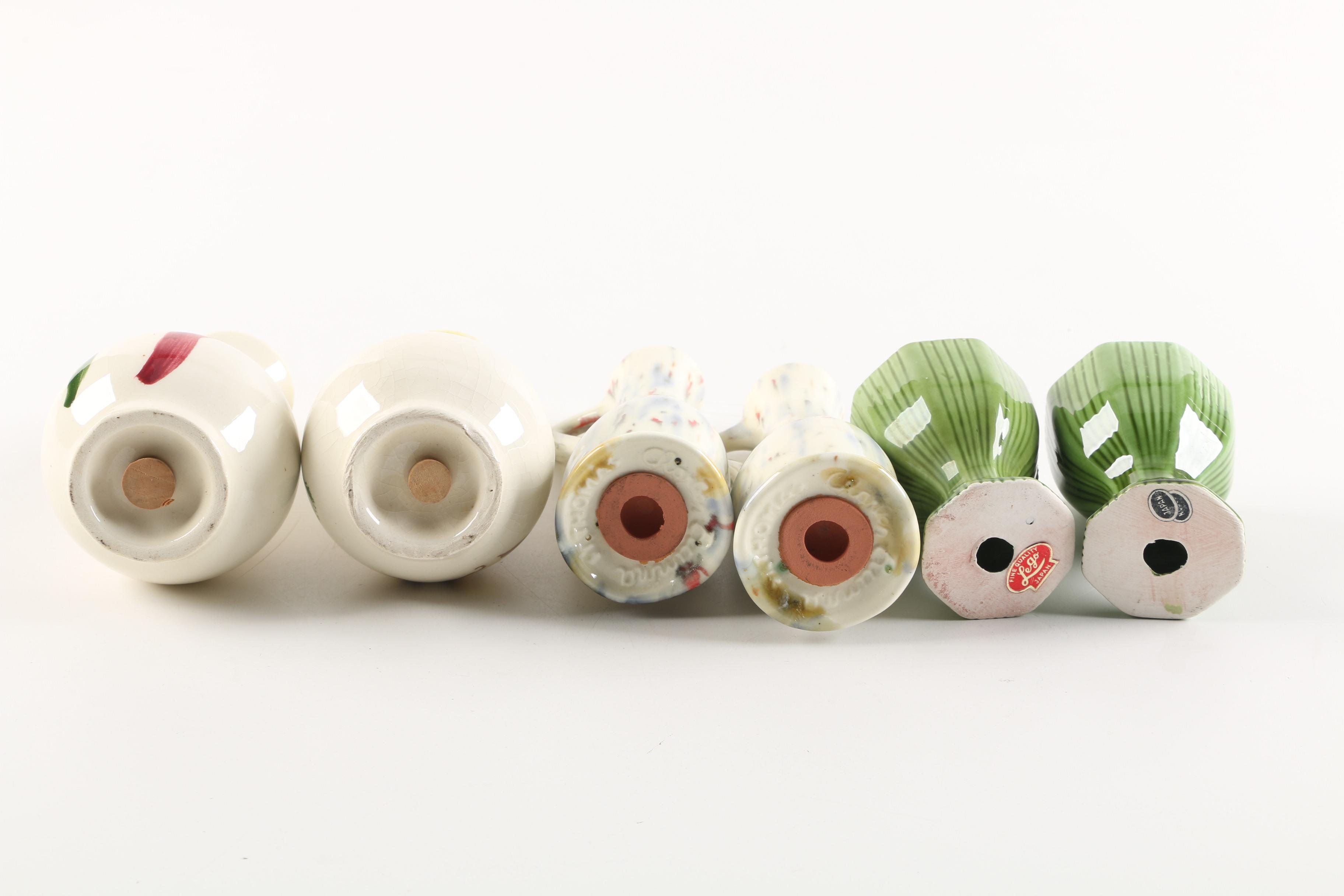 Mid Century Salt & Pepper Shakers including Danish Modern and Figurative