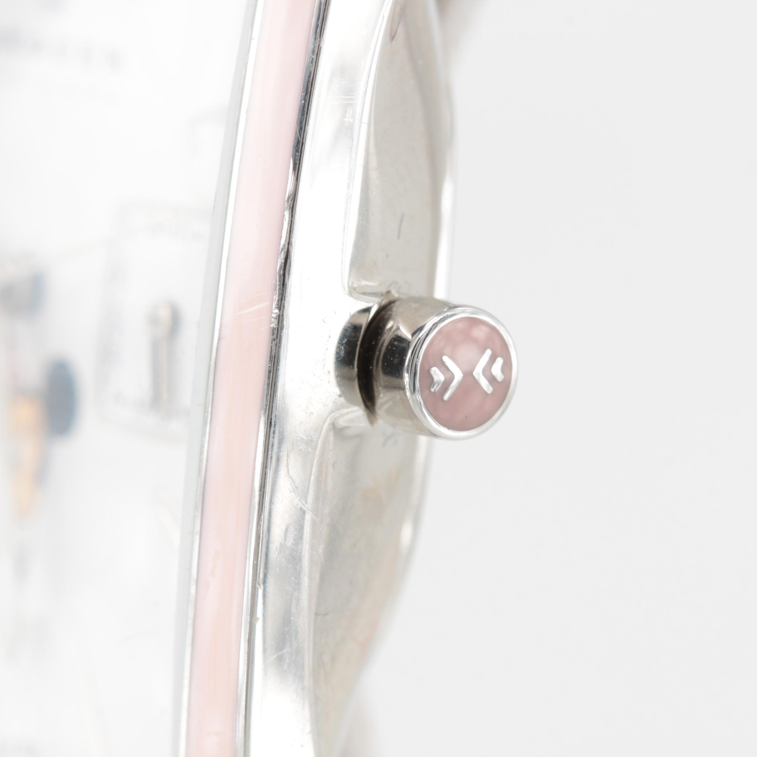 Disney Minnie Mouse Skagen Denmark Stainless Steel and Leather Watch