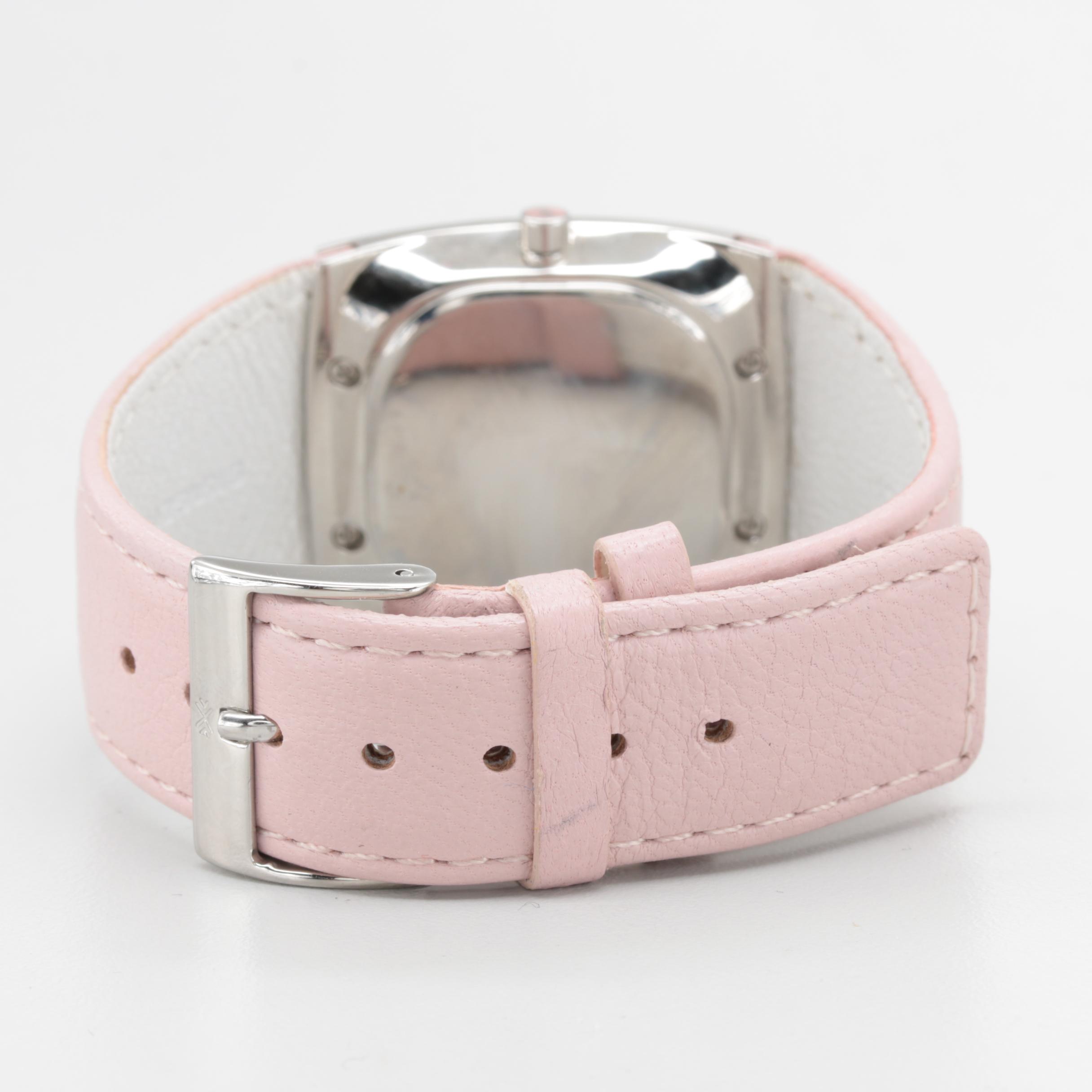 Disney Minnie Mouse Skagen Denmark Stainless Steel and Leather Watch