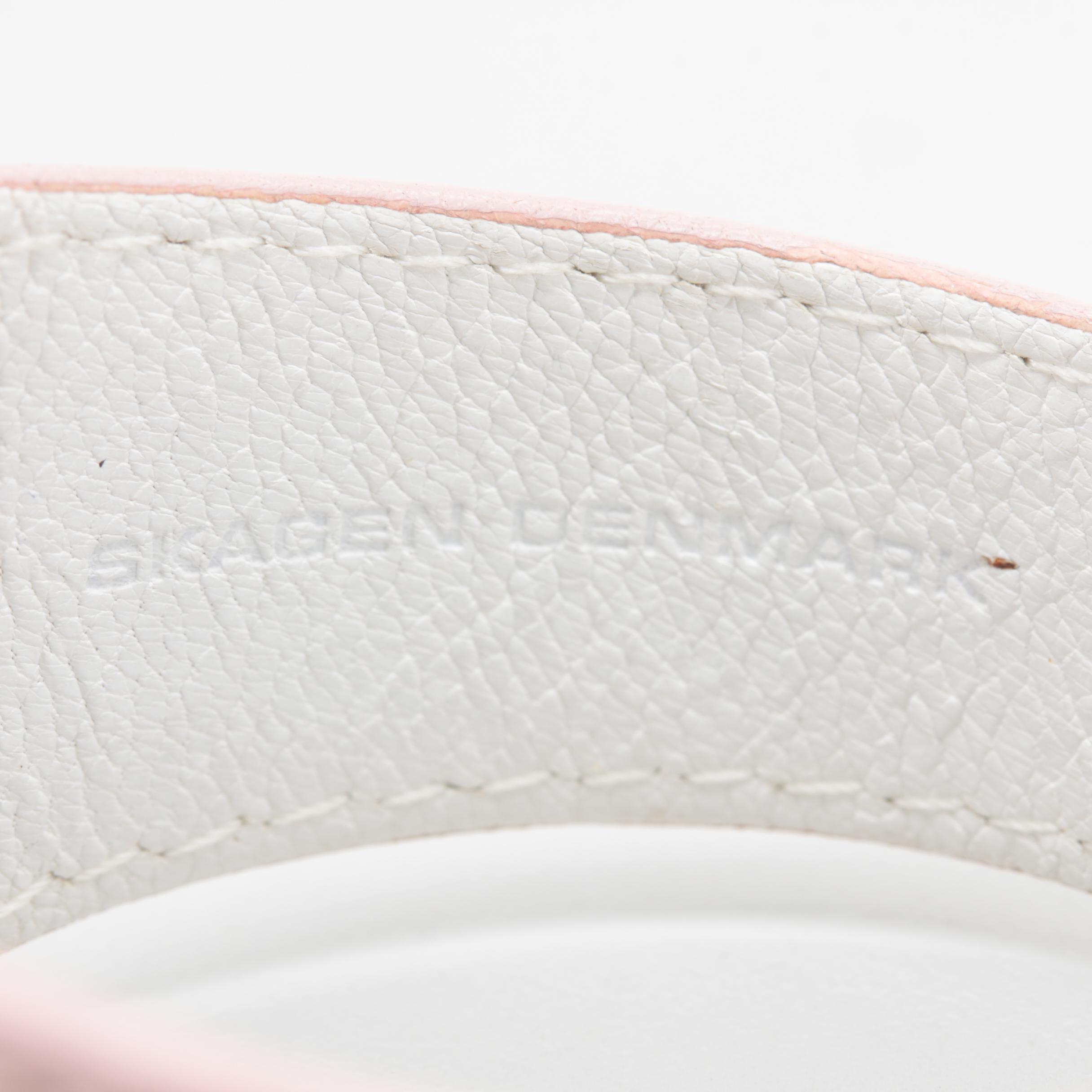 Disney Minnie Mouse Skagen Denmark Stainless Steel and Leather Watch