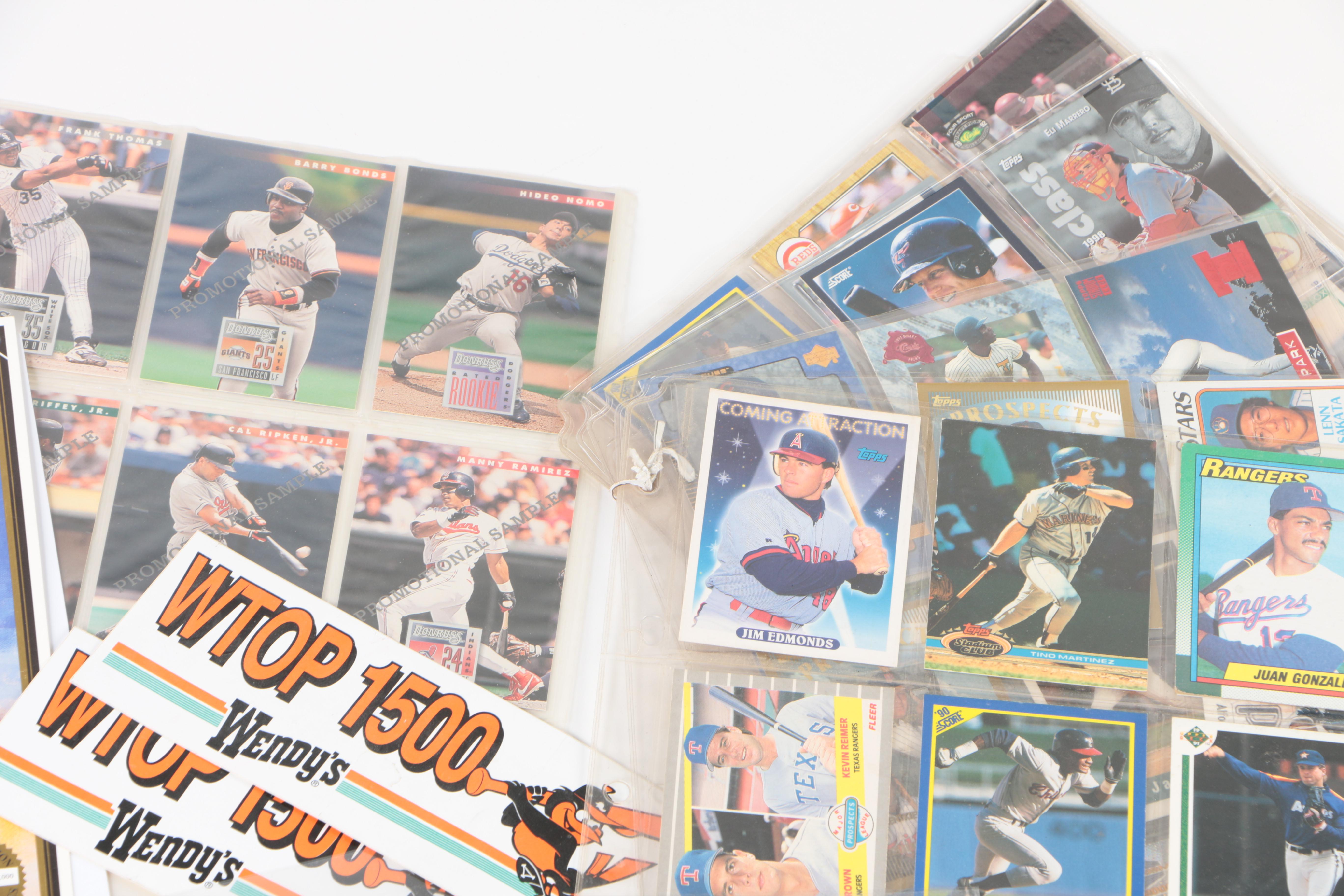 Modern Baseball and Entertainment Memorabilia