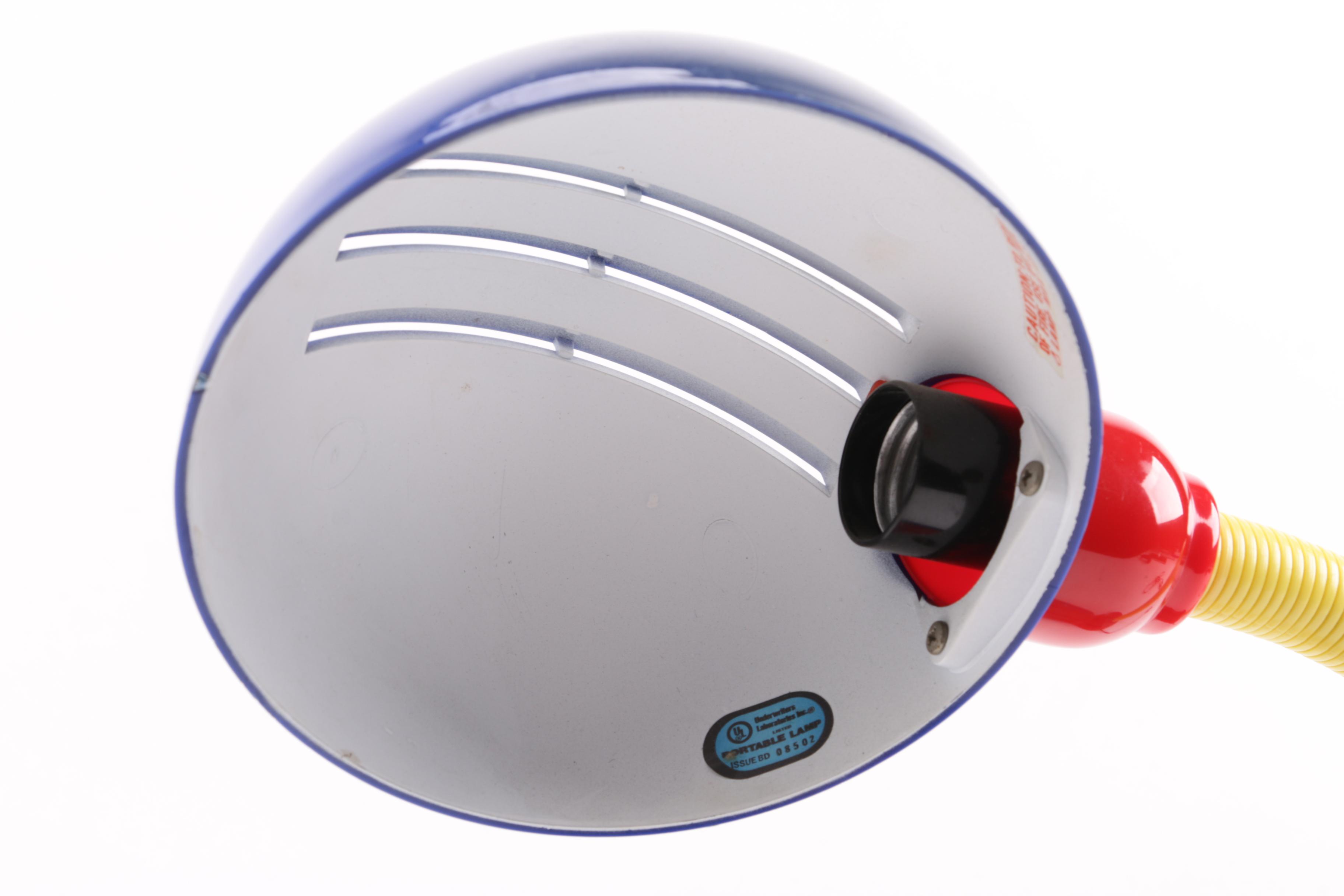 Primary Colors Gooseneck Organizer Desk Lamp