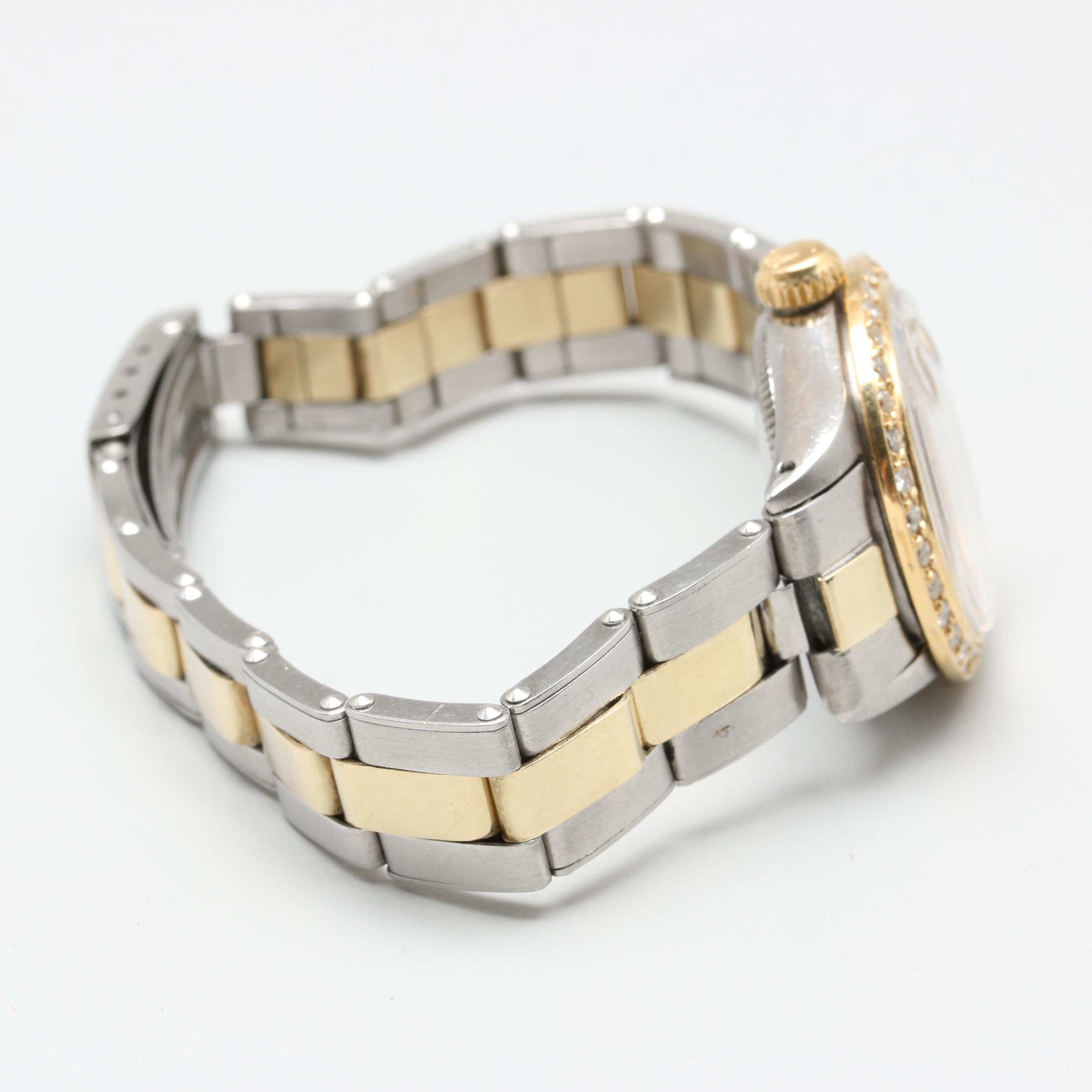 1966 Rolex Oyster Datejust Stainless, 14K and 18K Gold Diamond Watch
