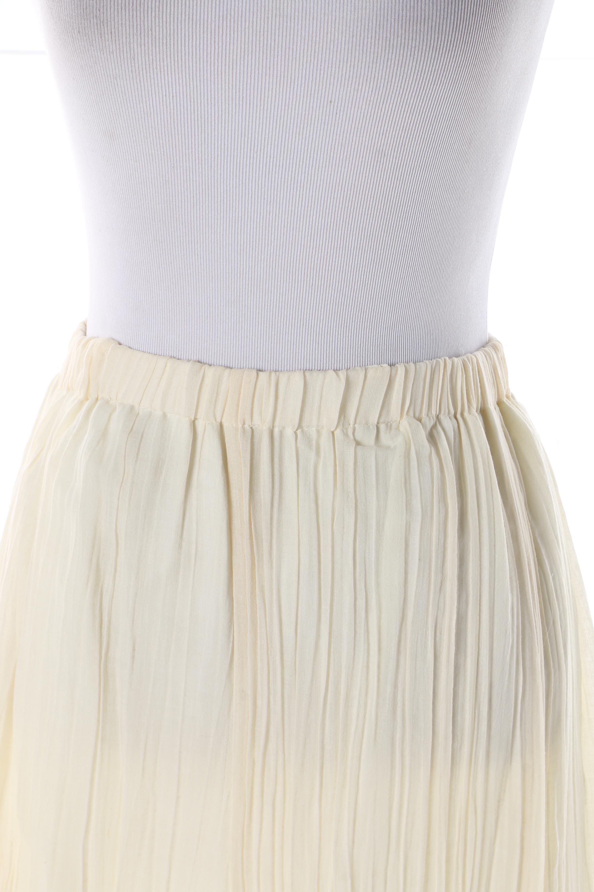 1980s Chessa Davis Sheer Embroidered Ensemble and Central American Blouse