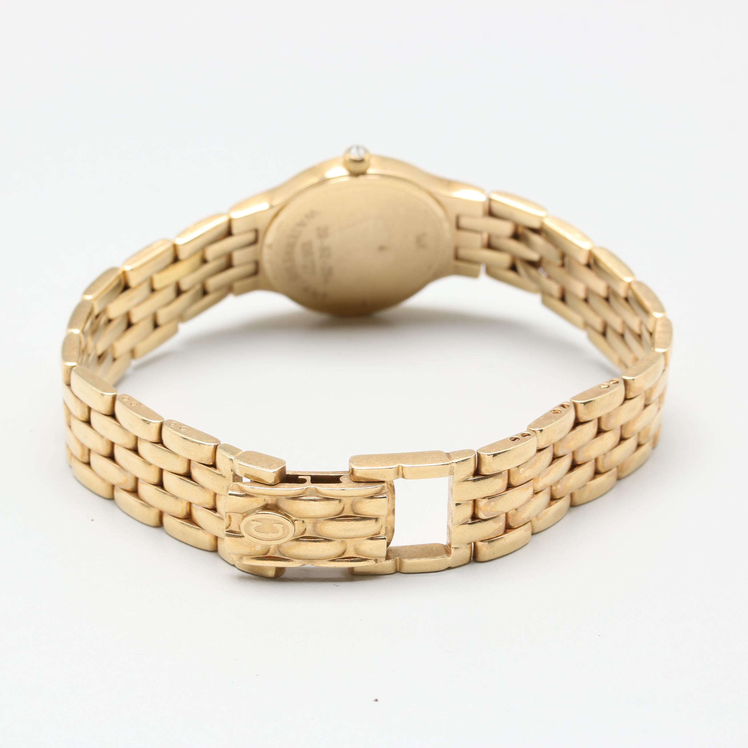 Concord 14K Yellow Gold Diamond Watch