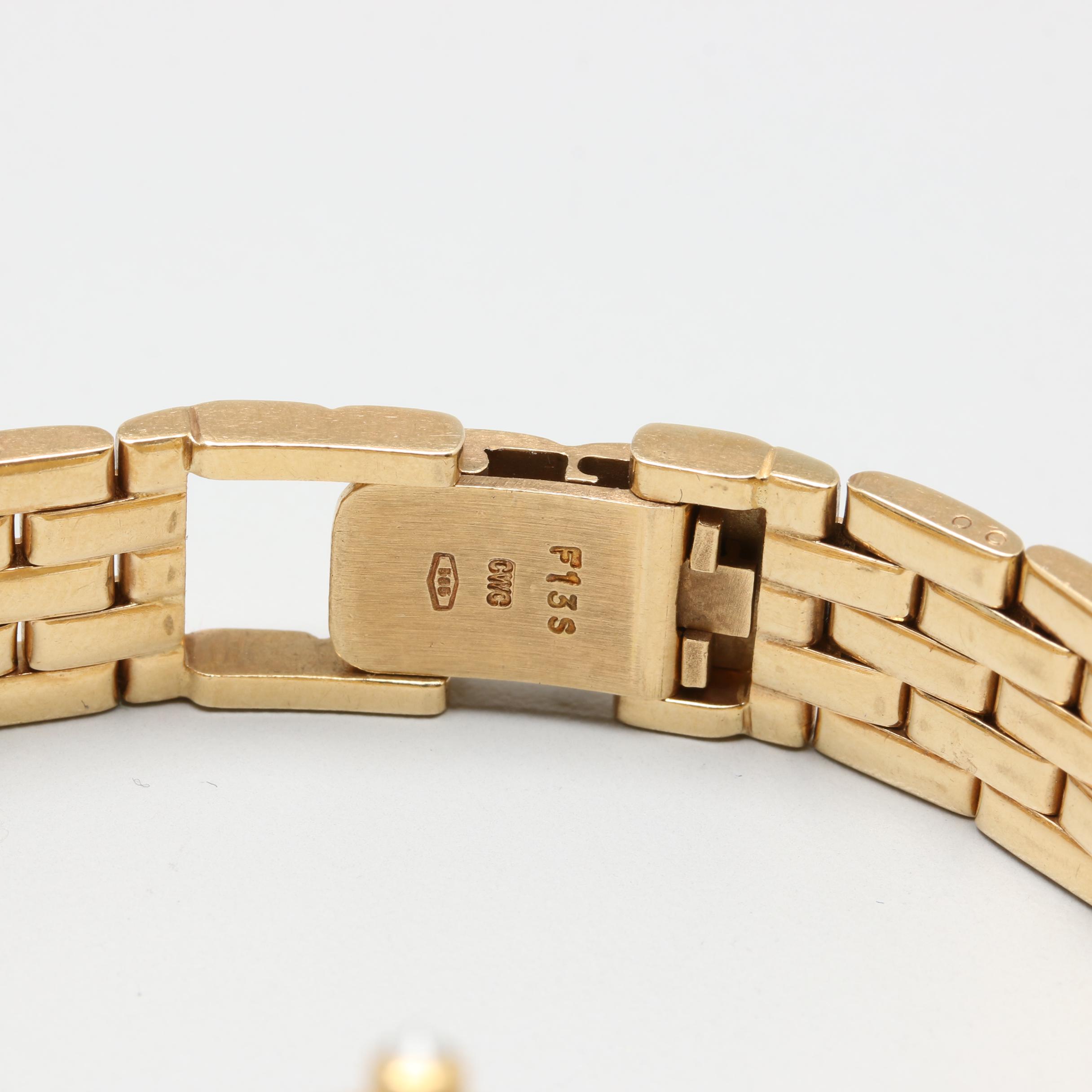 Concord 14K Yellow Gold Diamond Watch