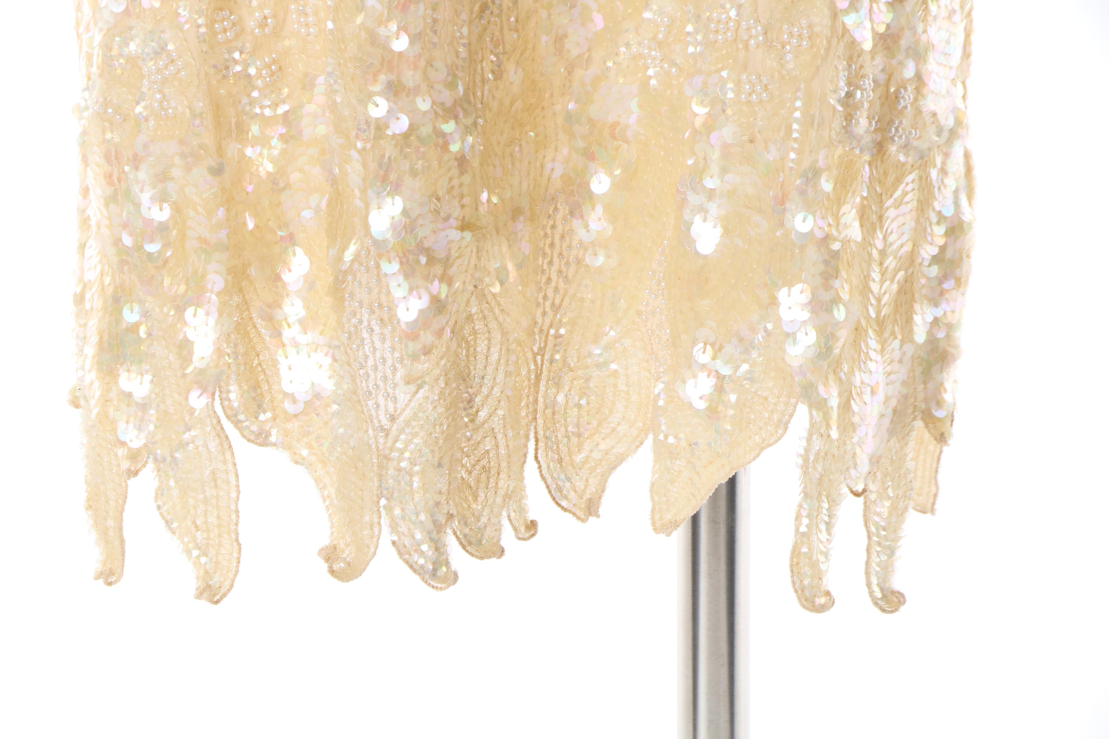 Women's Vintage Metamorphosis Embellished Silk Cocktail Dress